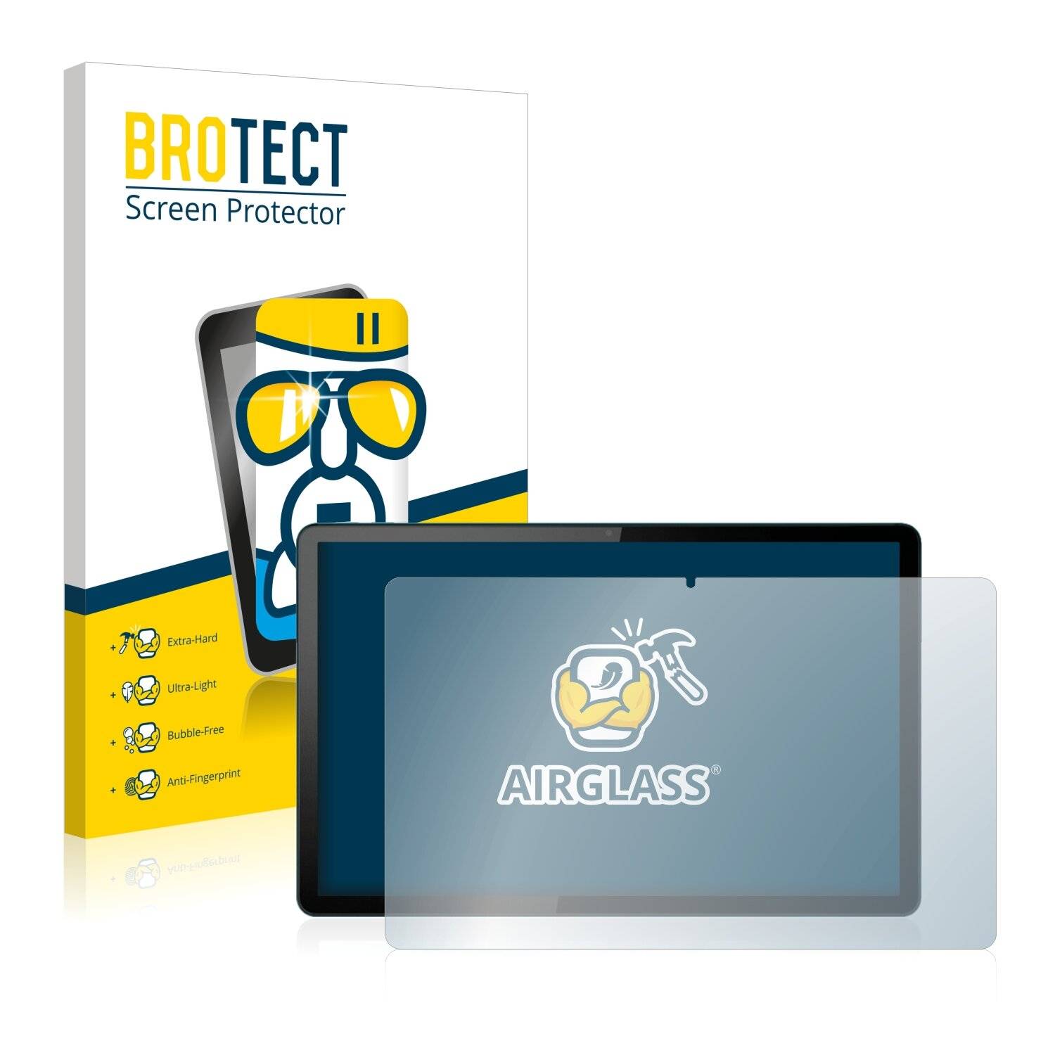 BROTECT AirGlass Schutzglas Folie für Motorola Moto Tab