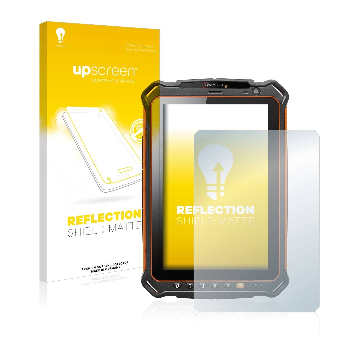 upscreen Reflection Shield Matte Premium Displayschutzfolie für i.safe