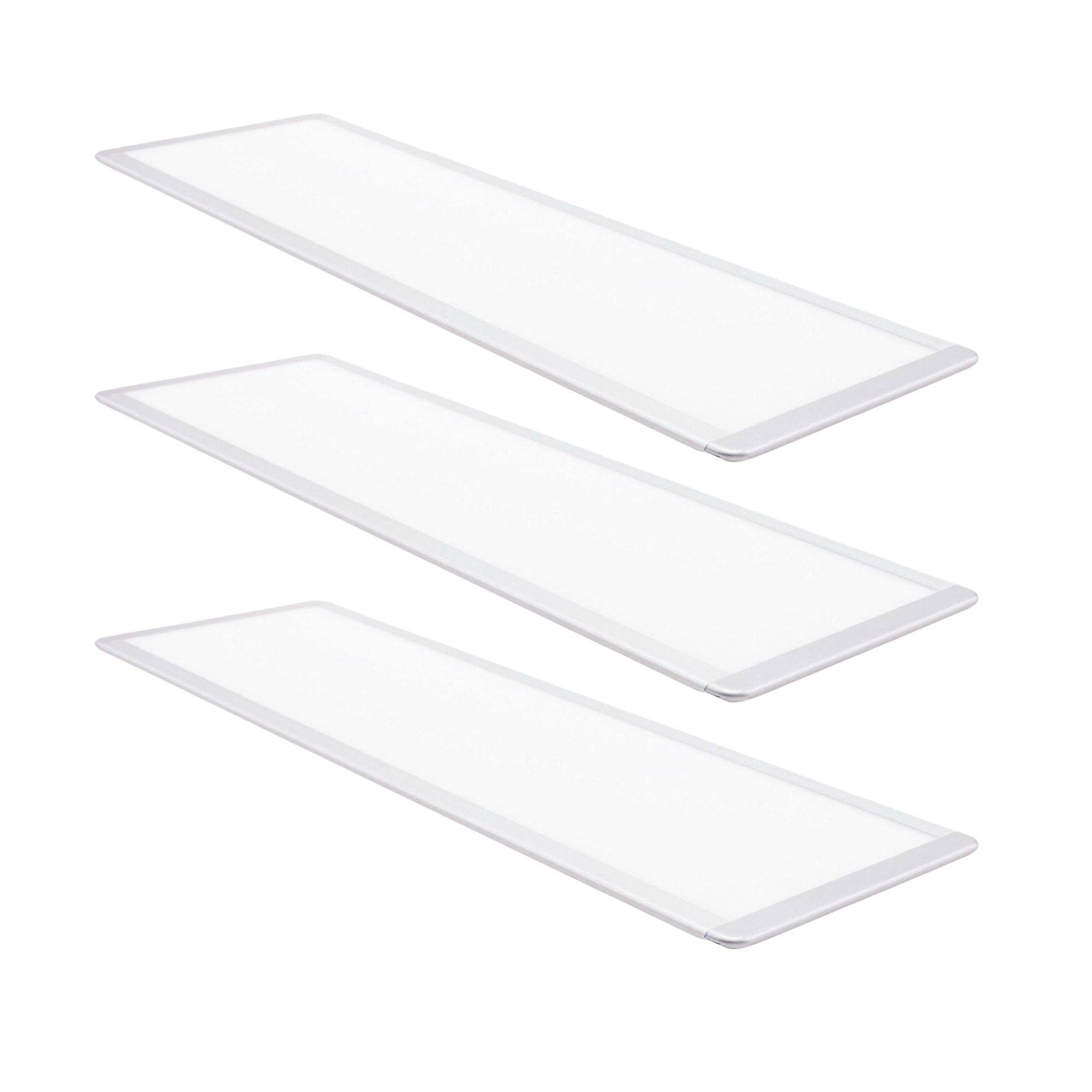 kalb | Lumeo LED Unterbauleuchte Küche, 45cm/60cm, flaches Design, neutralweiß 4000K oder warmweiß 3000K, 12VDC, LED Unterschrank Beleuchtung, einf