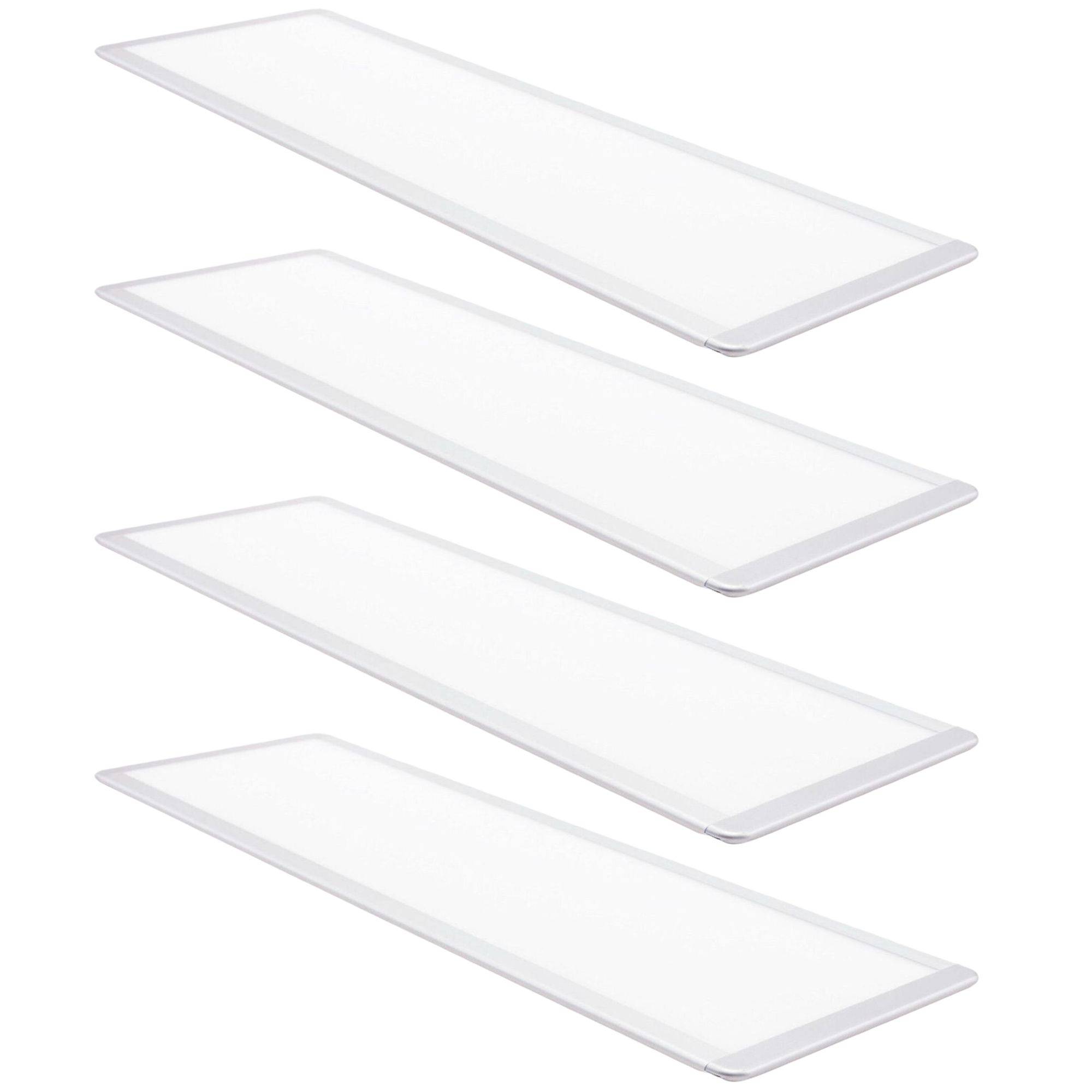 kalb | Lumeo LED Unterbauleuchte Küche, 45cm/60cm, flaches Design, neutralweiß 4000K oder warmweiß 3000K, 12VDC, LED Unterschrank Beleuchtung, einf