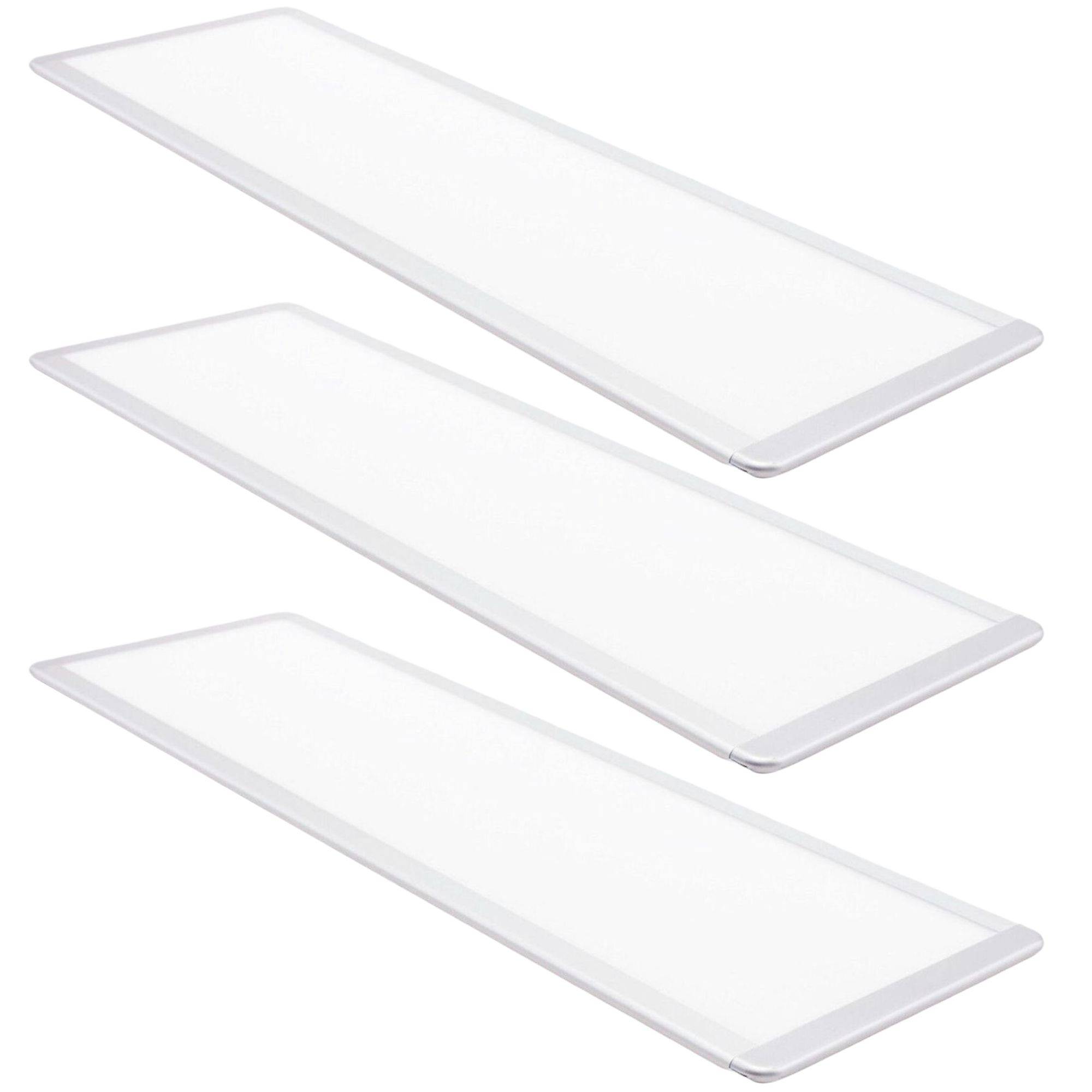 kalb | Lumeo LED Unterbauleuchte Küche, 45cm/60cm, flaches Design, neutralweiß 4000K oder warmweiß 3000K, 12VDC, LED Unterschrank Beleuchtung, einf