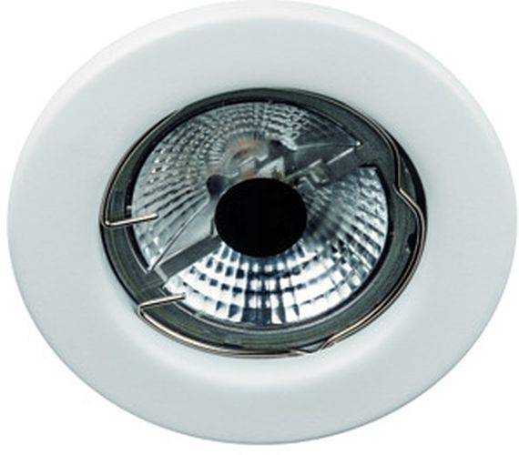 Stahl-Einbaustrahler 55031-M starr MR16 weiss matt