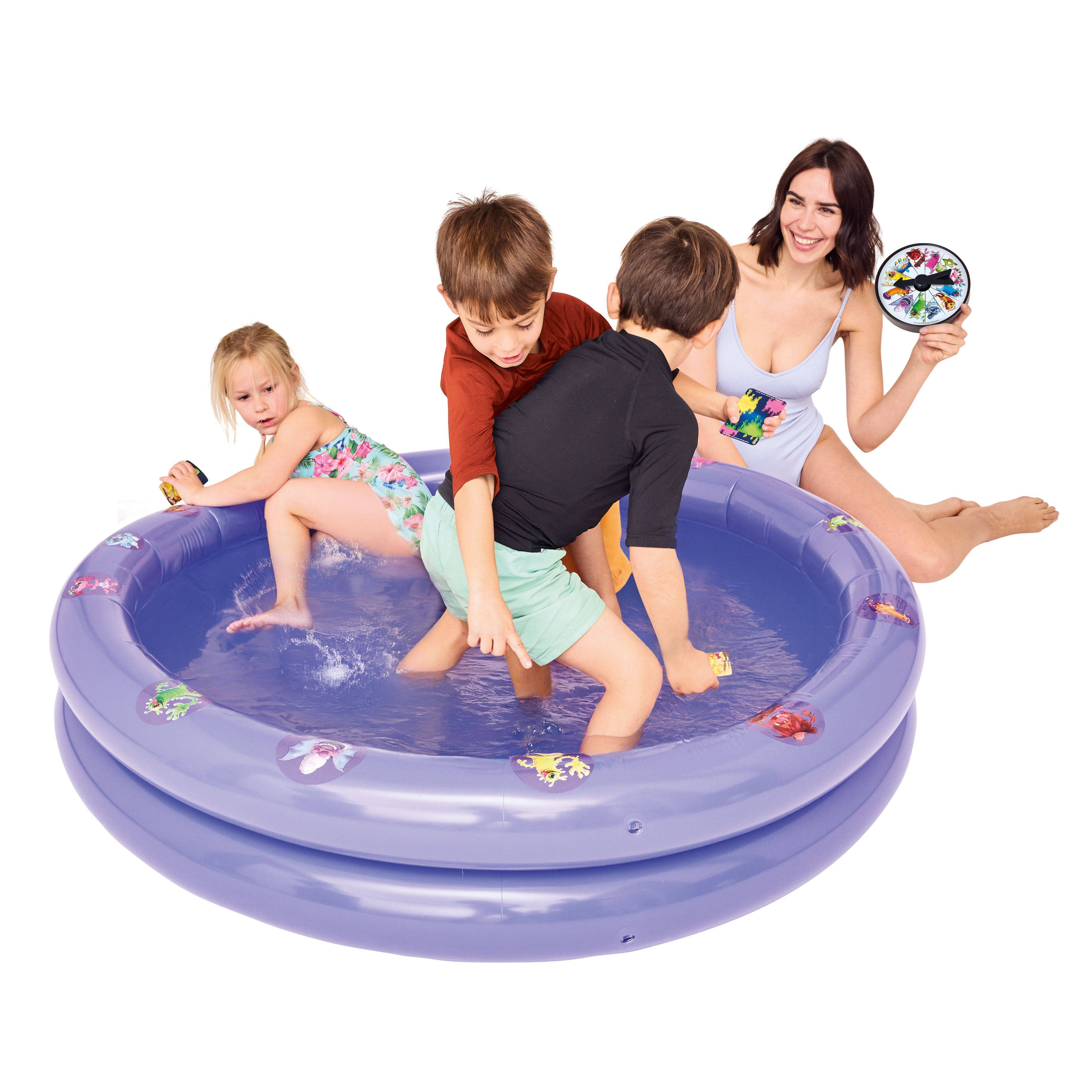 Happy People 16696 - Planschbecken - Ravensburger Monsterstarker Glibberklatsch (lila, 150x28cm)