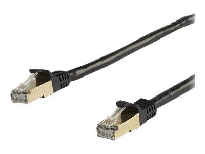STARTECH 5m CAT6a Ethernet Cable Black Netzwerk & Smart Home Netzwerk-Zubehör Netzwerk- und