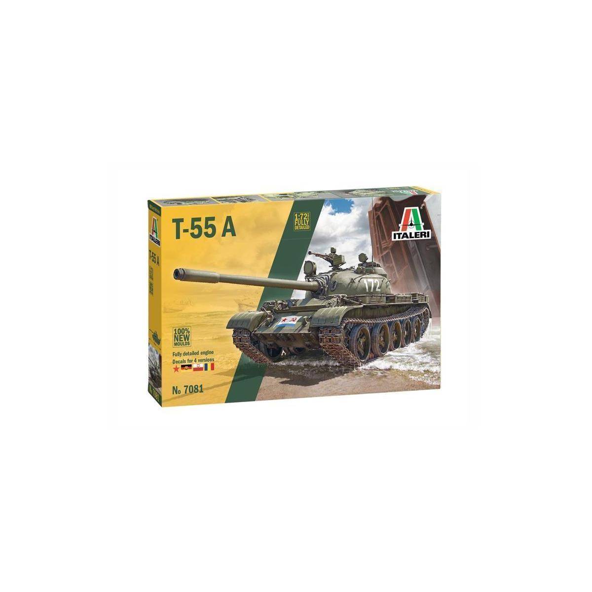 7081 - Modellbausatz,1:72 T-55