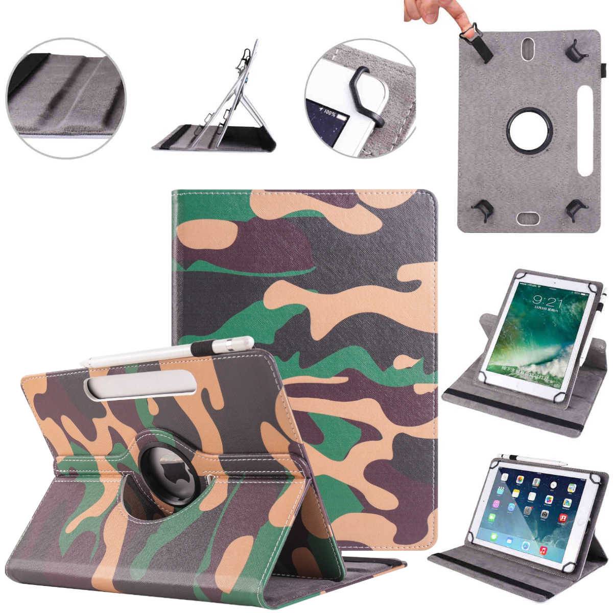 Für Apple iPad Air 11 Zoll 2025 / 2024 360 Grad Motiv 16 Tablet Tasche Kunst Leder Etuis Hülle