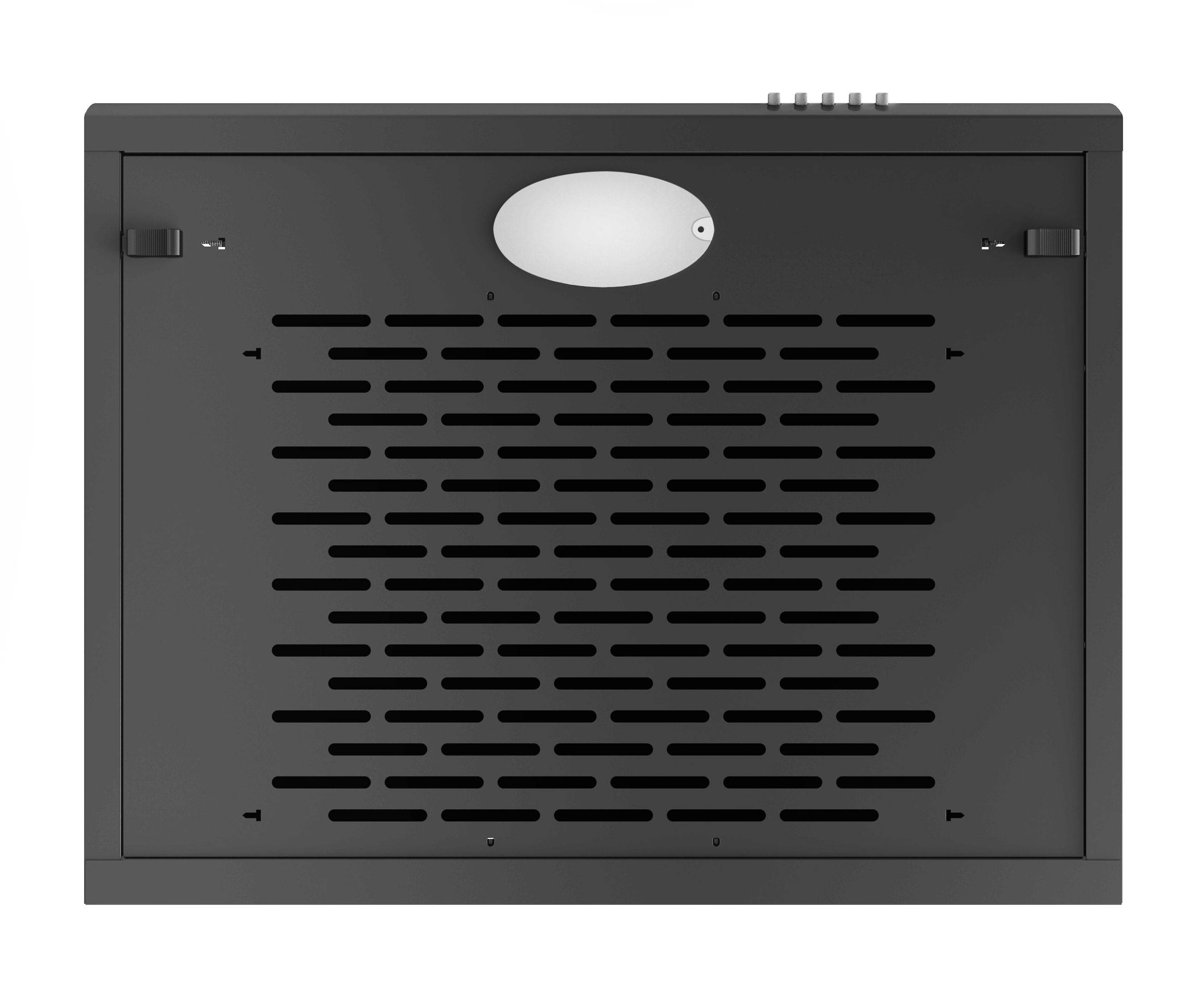 PKM Unterbauhaube UBH5000SX 60cm schwarz Umluft Abluft Dunstabzugshaube mit LED