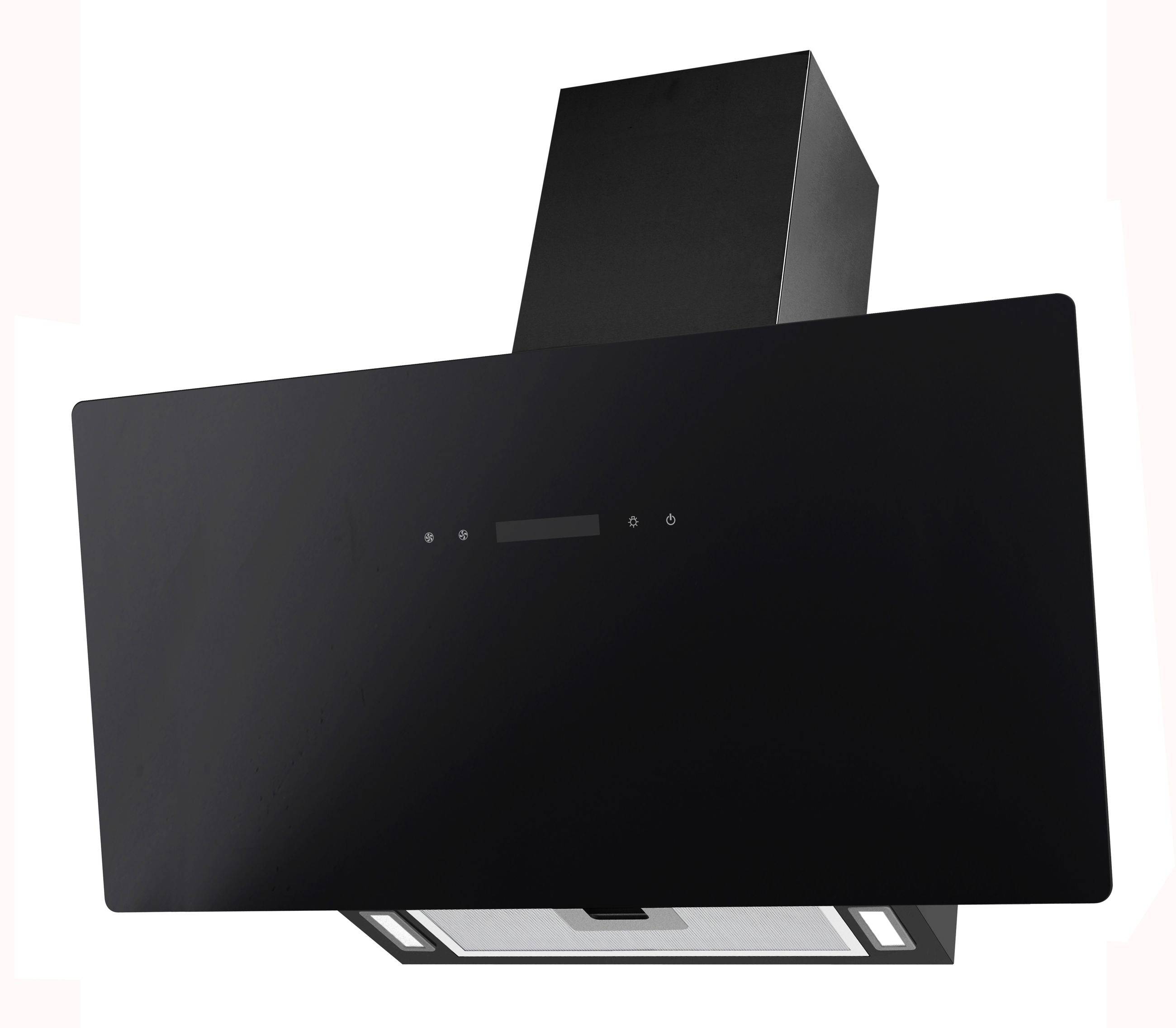 PKM Kopffreihaube KHS34-80 ABT2X 80 cm Dunstabzugshaube schwarz