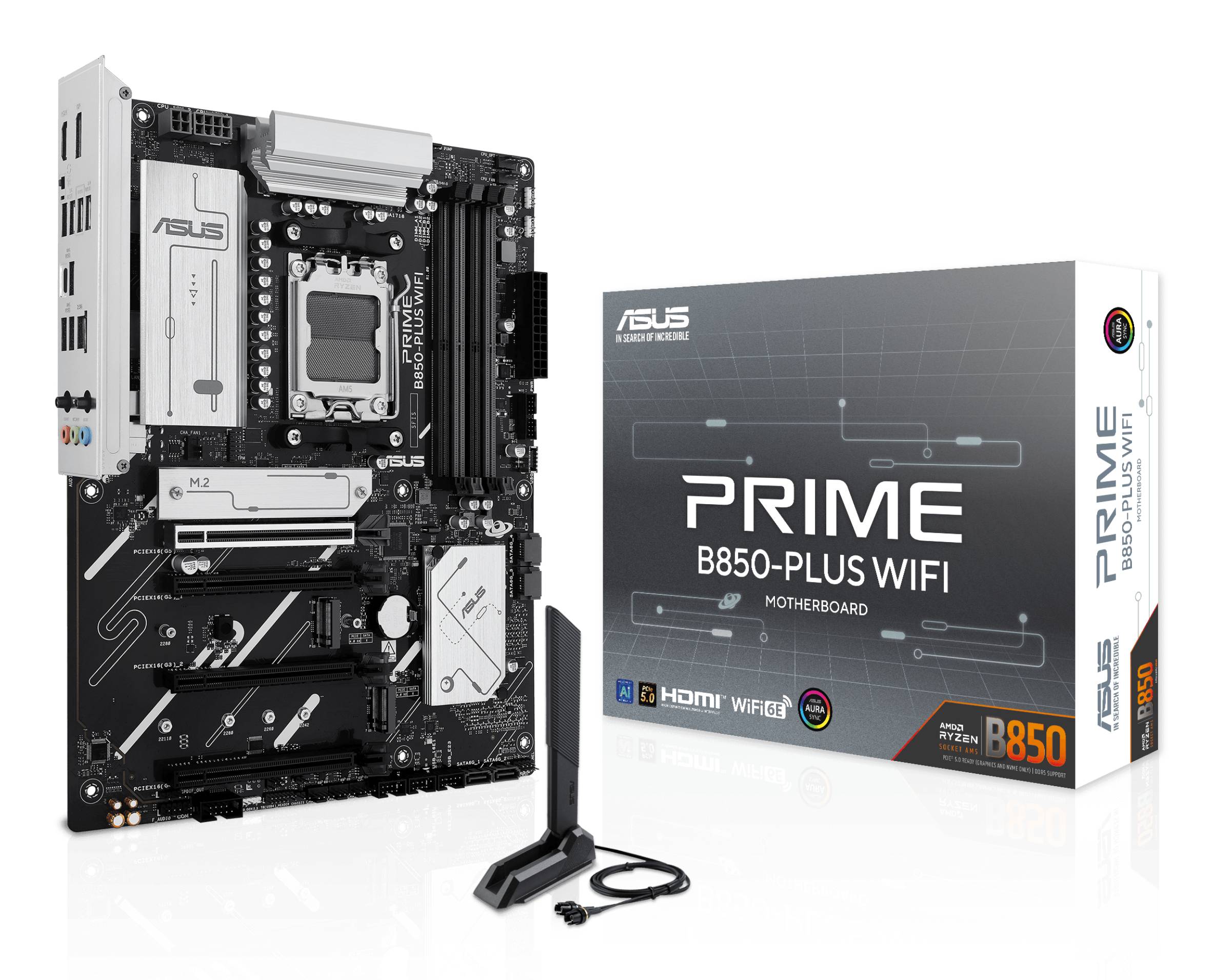 MB ASUS PRIME B850-PLUS WIFI (AMD,AM5,DDR5,ATX)
