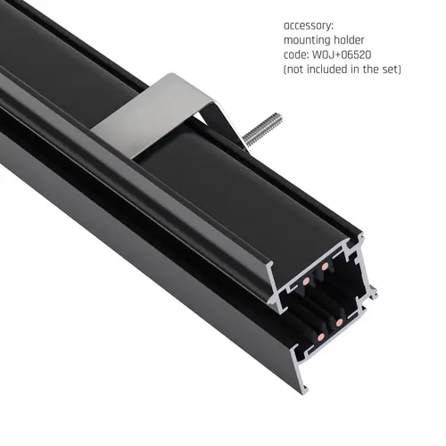 Spectrum LED 3-Phasen Stromschiene (SPS 2) Einbau 1m für Schienensystem Leuchten Strahler IP20 schwarz 100 cm Spectrum LED 3-Phasen Stromschiene (SPS 2) Einbau 1m für Schienensystem Leuchten Strahler IP20 schwarz 100 cm