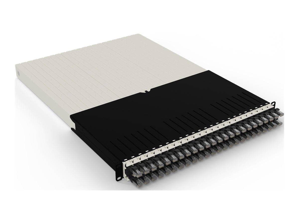 PATCHBOX patchbox.one - Kabeleinzugssystem - CAT 6aUTP - RAL 9005 - 30U