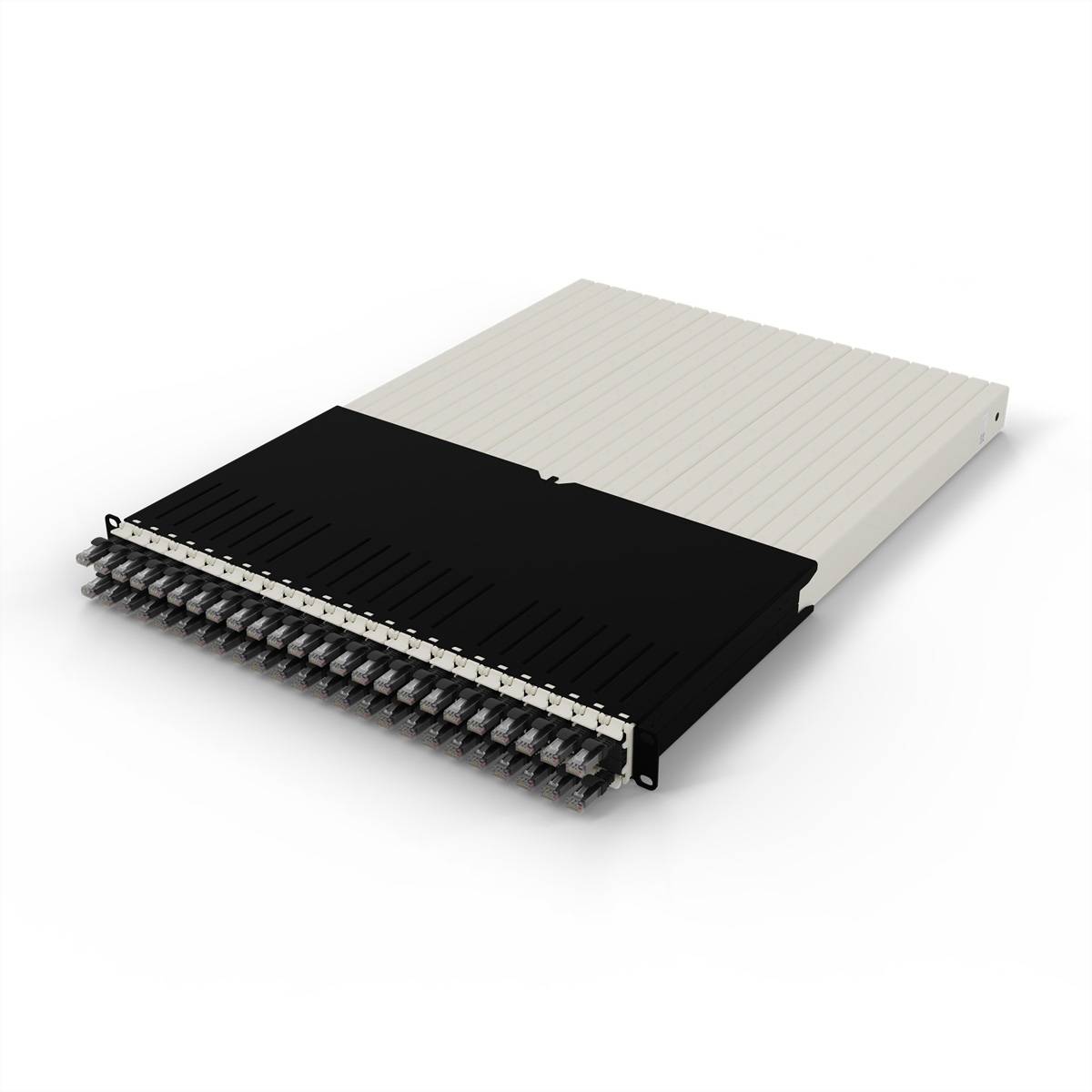 patchbox.one 30RU UTP schwarz Cat.6a 1,8m