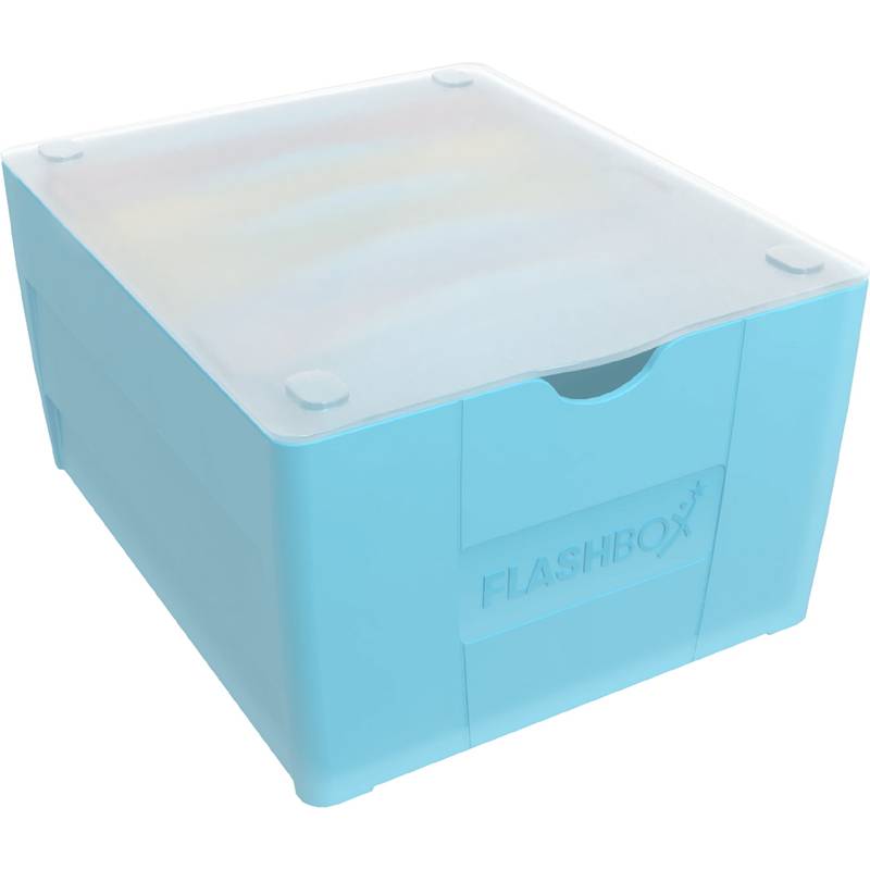 Oxford Lernkartei "Flashbox", pastellblau, unbestückt