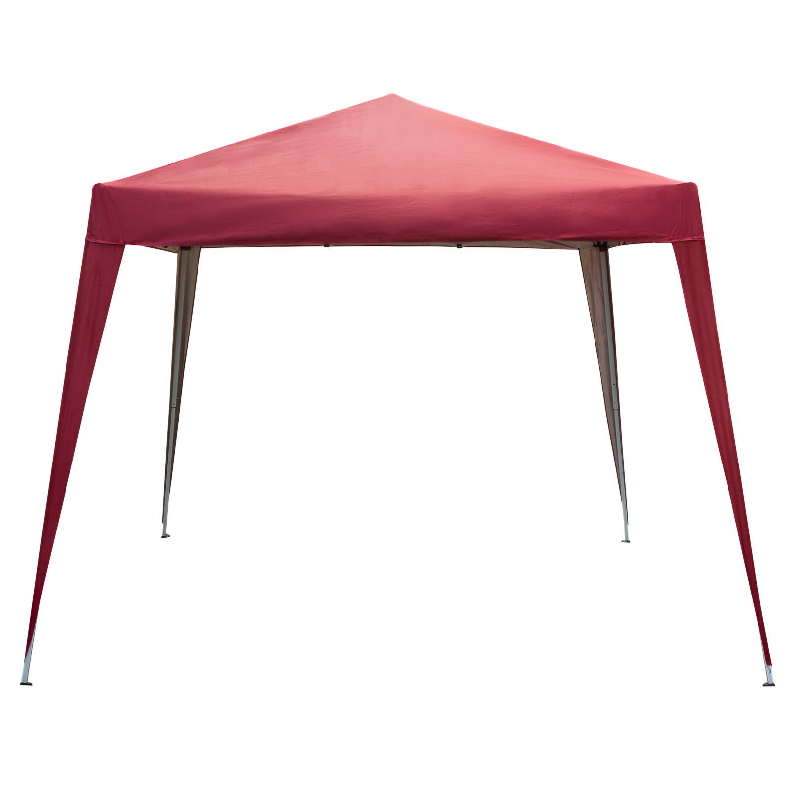 Faltpavillon Partyzelt 3x3m Gartenzelt Popup Zelt Transporttasche Bordeaux