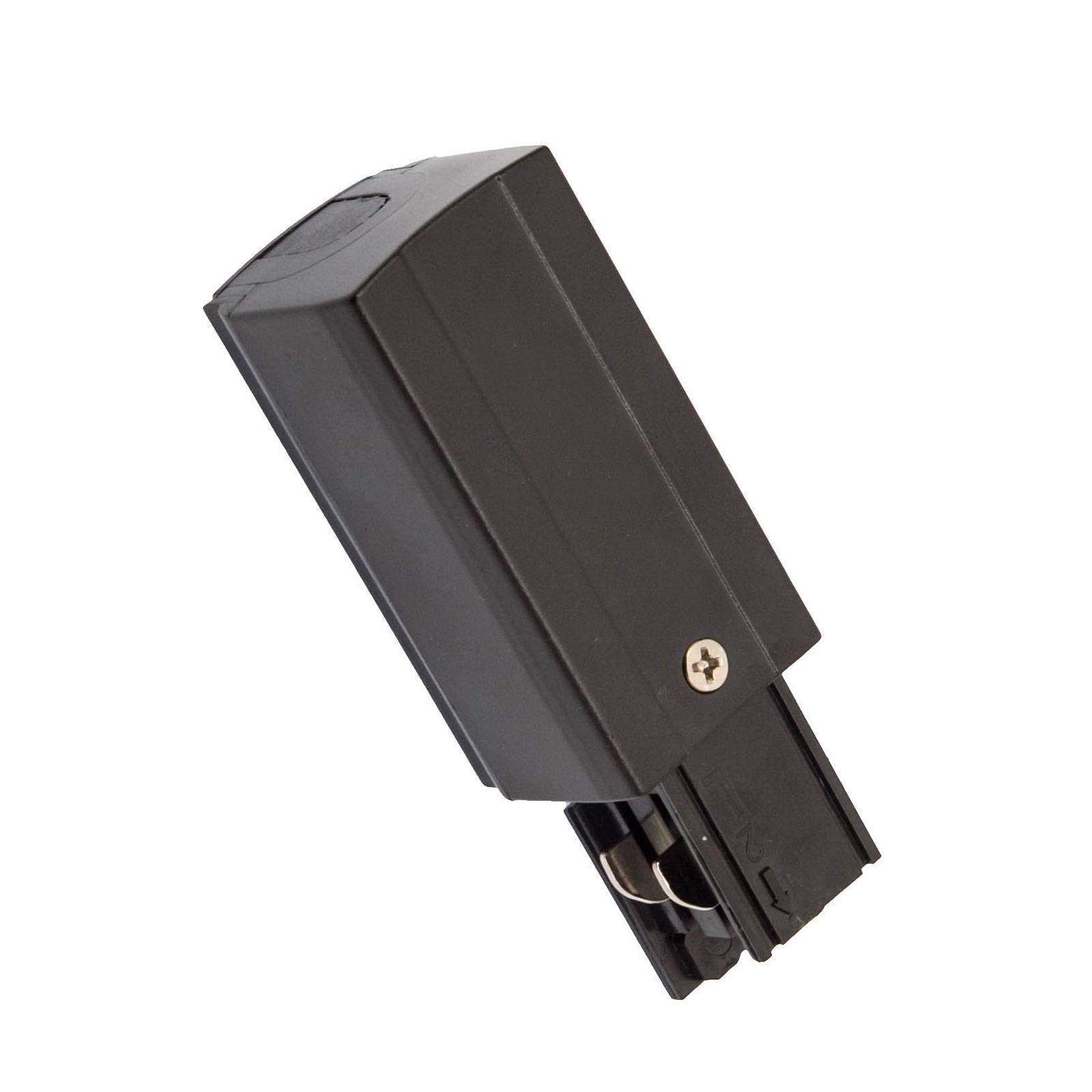 Spectrum LED SPS 2 3-Phasen Stromschiene Einspeisung IP20 Schwarz links