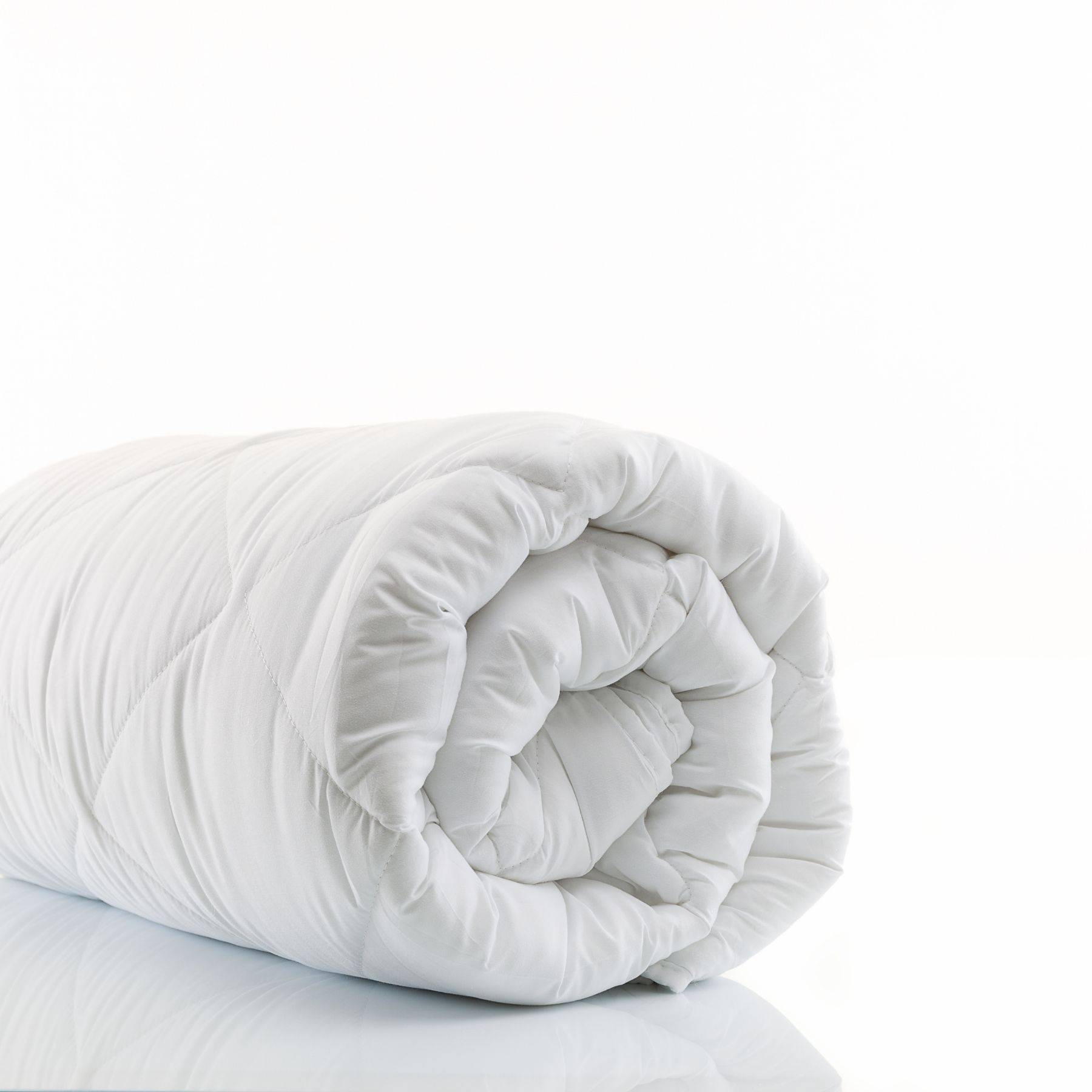 Microfaser Bettenset Decke 135x200cm + 80x80cm Kissen 1000g & 800g Waschbar mit Rhombussteppung Ganzjahresdecke