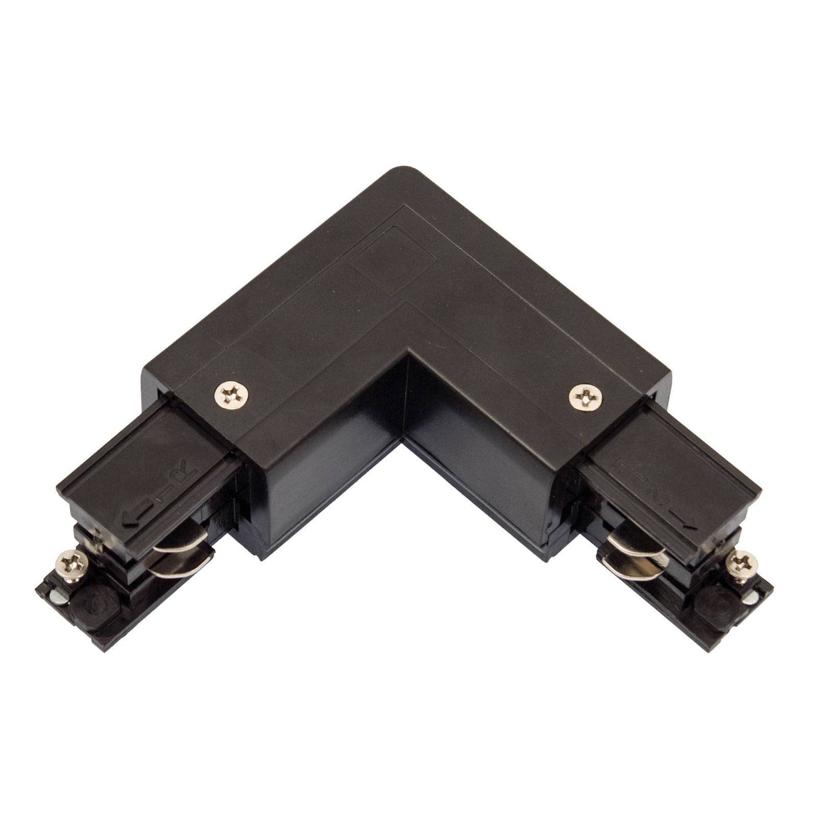 Spectrum LED SPS-2 Leitungsverbinder für 3-Phasen Stromschiene IP20 Schwarz L rechts