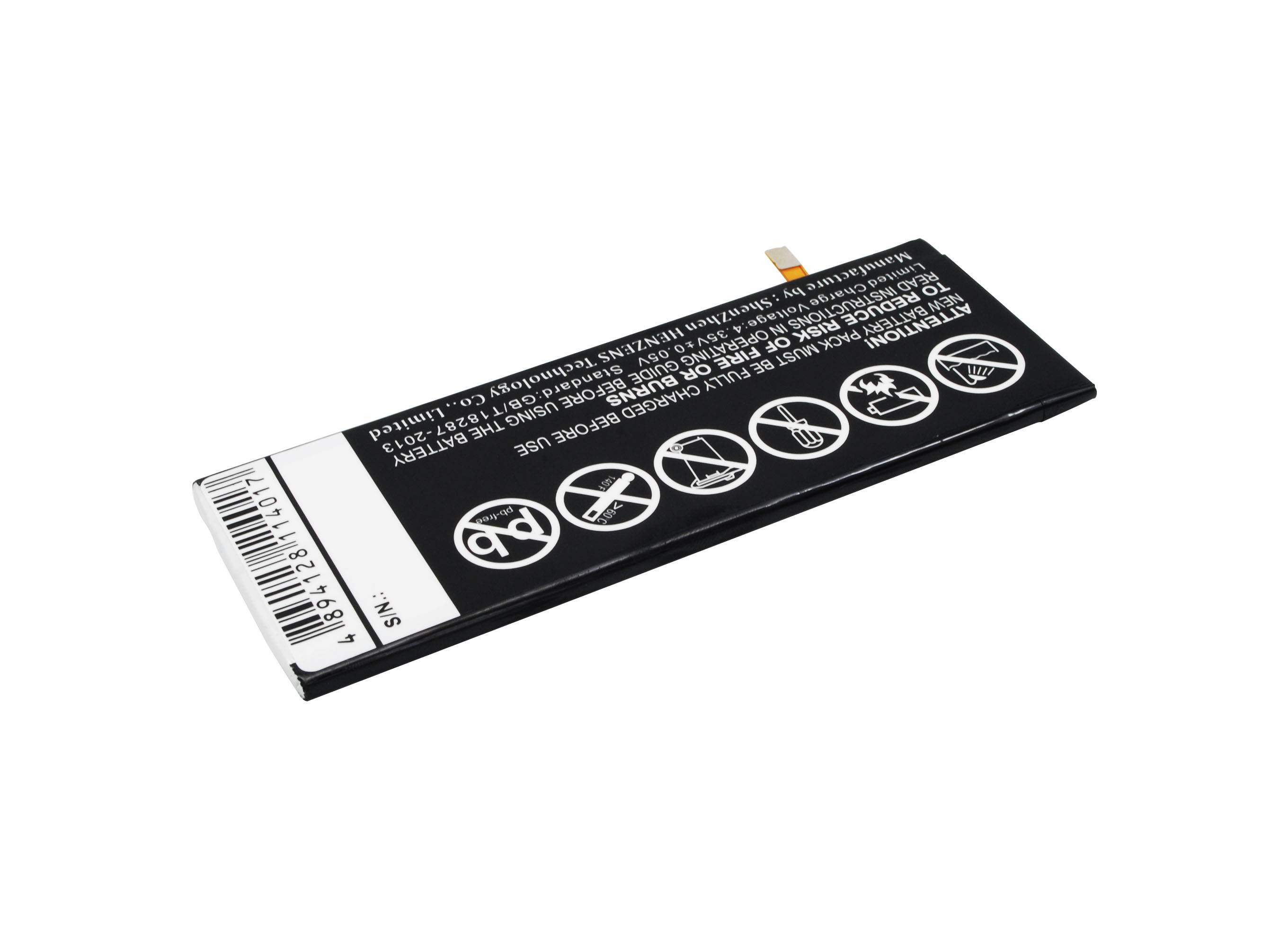 Ersatzakku für Wiko Highway Star / Higway Star 4G - 3,8 Volt 2300mAh Li-Polymer