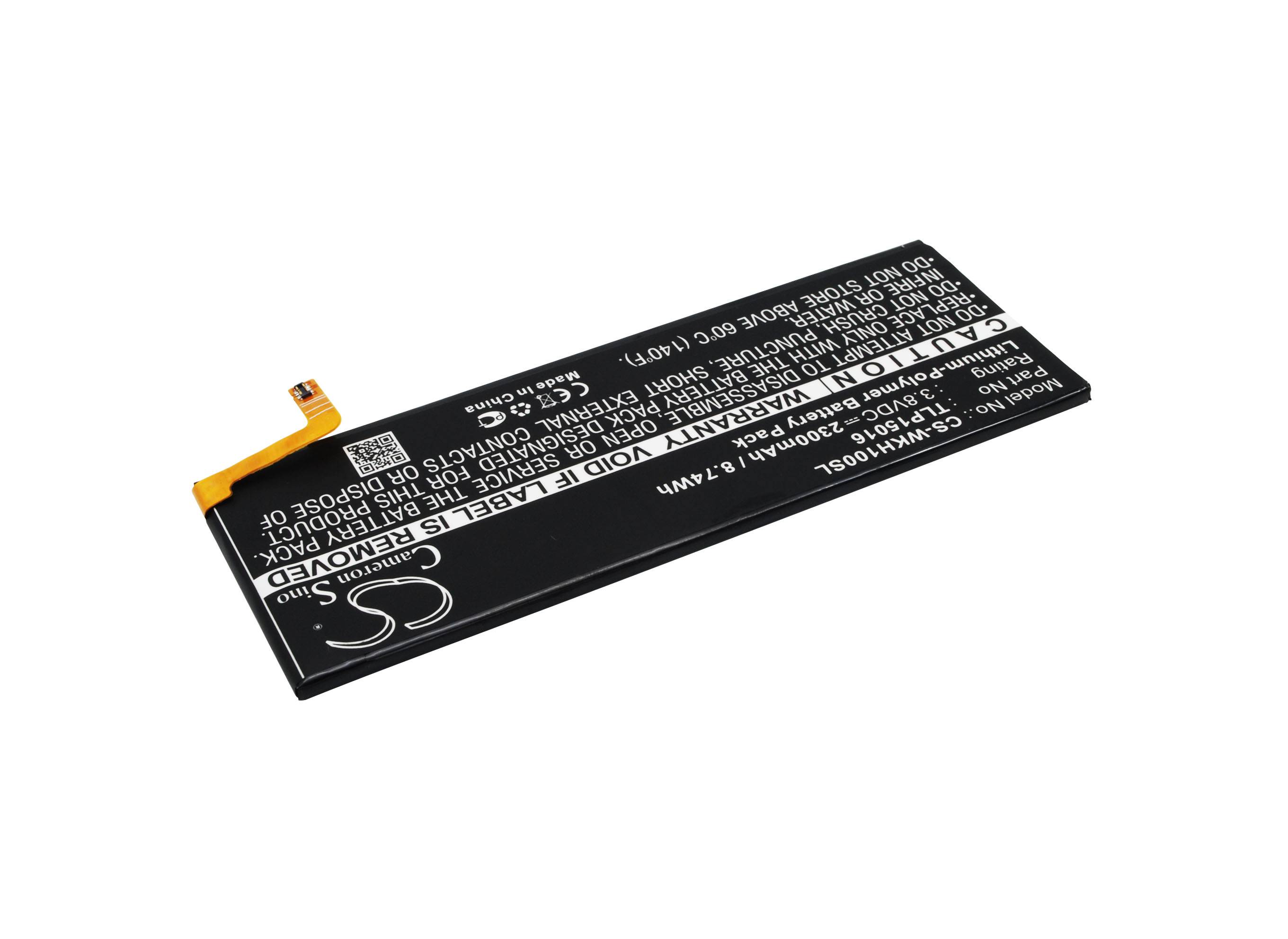 Ersatzakku für Wiko Highway Star / Higway Star 4G - 3,8 Volt 2300mAh Li-Polymer