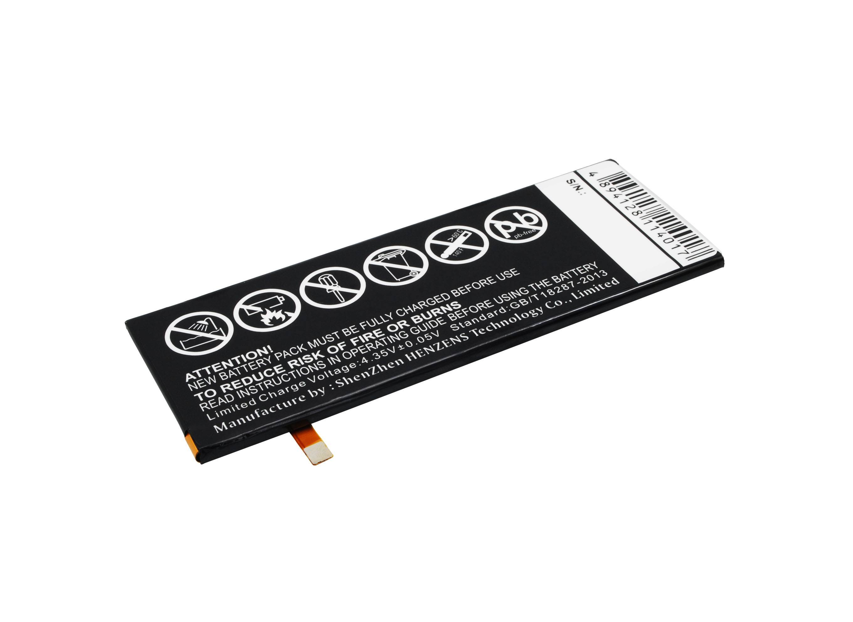 Ersatzakku für Wiko Highway Star / Higway Star 4G - 3,8 Volt 2300mAh Li-Polymer