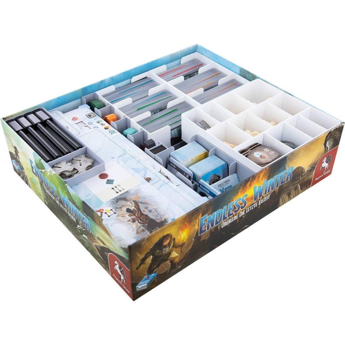 ORG194 - Feldherr Organizer Insert für Endless Winter: Überlebe die letzte Eiszeit - Grun