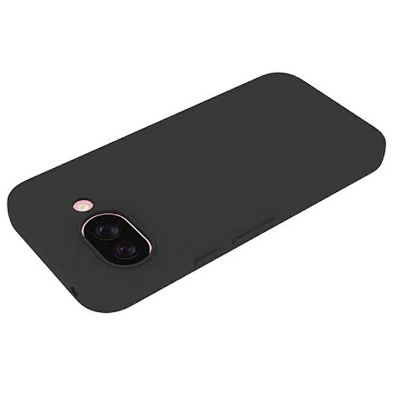 Für Google Pixel 9a Silikon TPU Schutz Hülle Cover Flexibel ultra dünn Schwarz