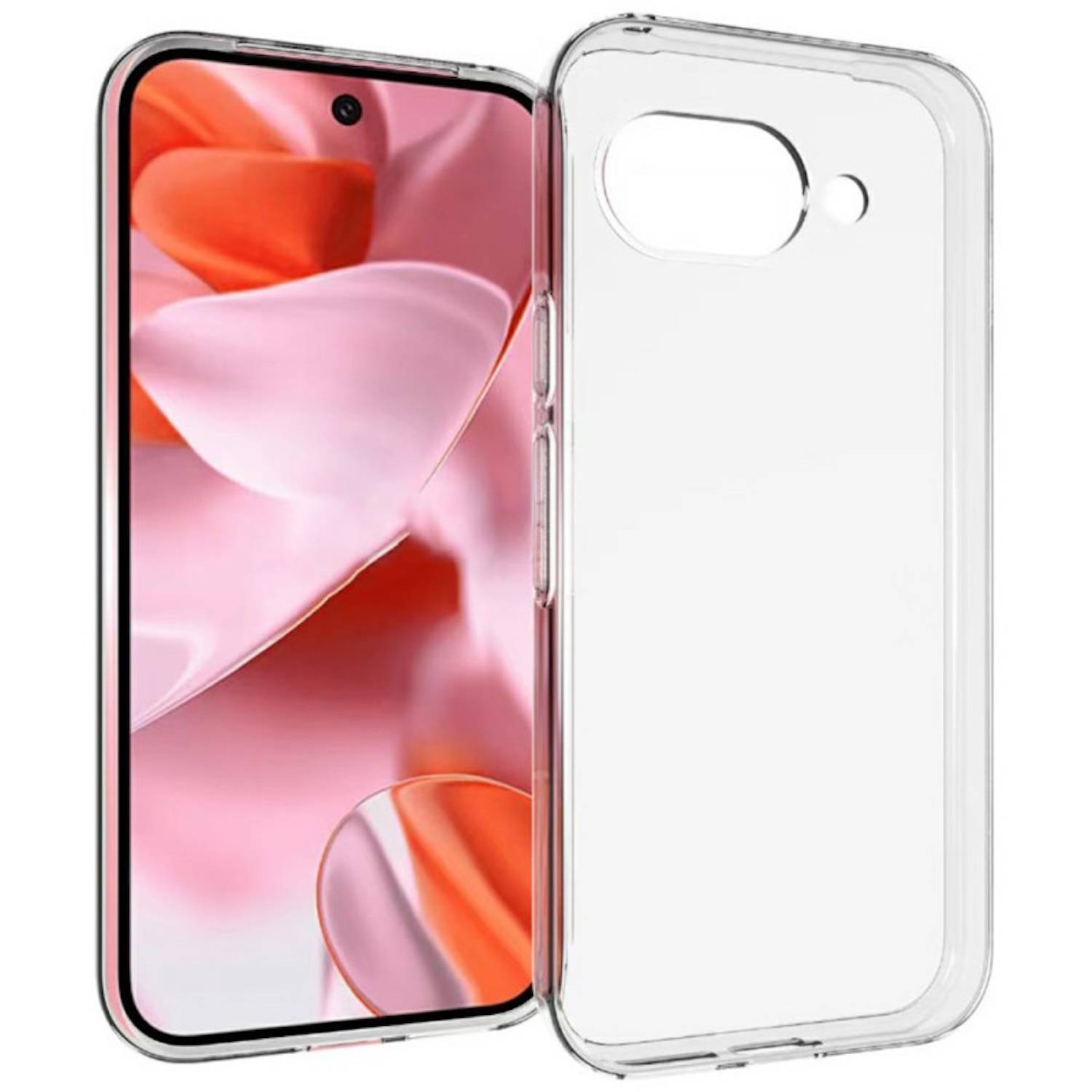 Für Google Pixel 9a Silikon TPU Schutz Hülle Cover Flexibel ultra dünn Transparent