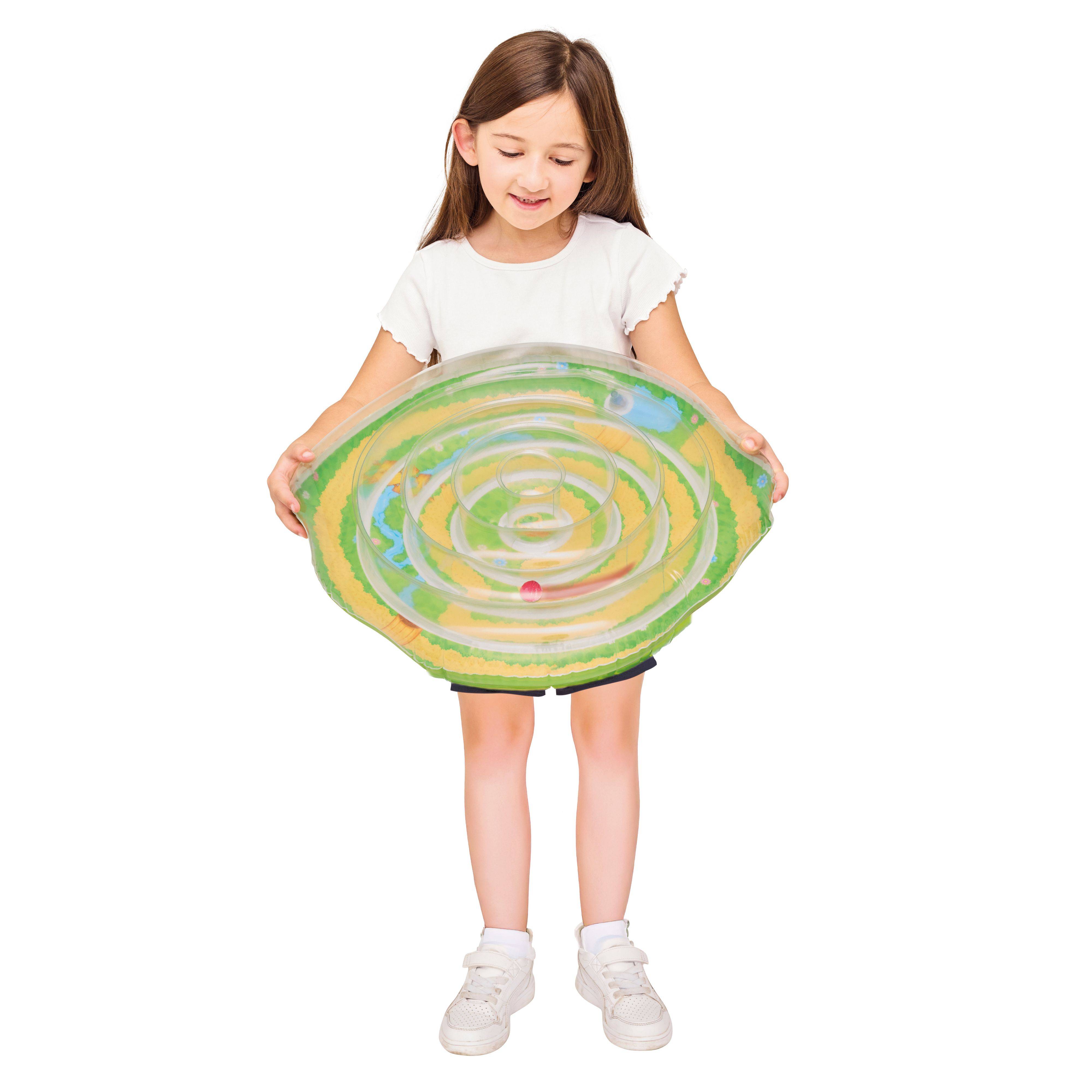 Happy People 16693 - Lotti Karotti Kinderluftmatratze - Das flotte Hasenlabyrinth