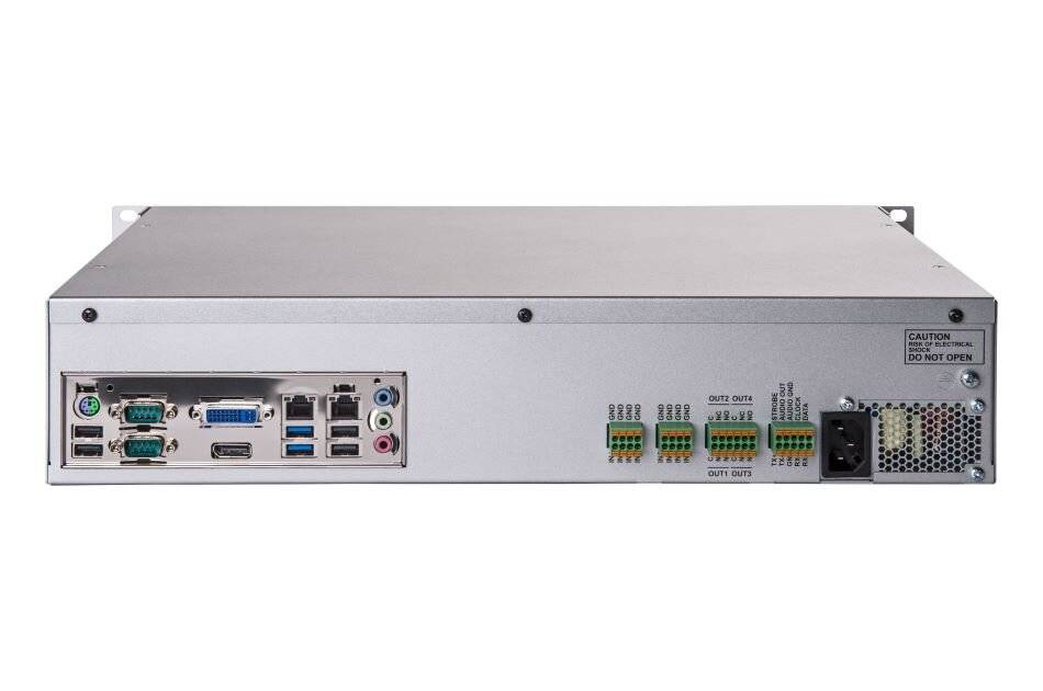Adpro iFT 60041610 Netzwerk Video Rekorder, 6TB, 16 IP Kanäle, 1x RS485, 8 Eingänge, 4 Ausgänge