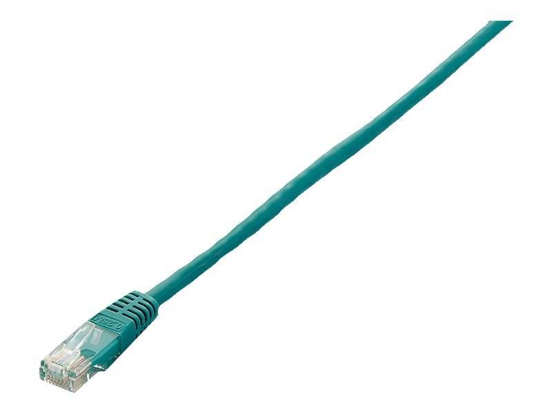 Equip Patchkabel Cat6 U/UTP 2xRJ45 3.00m grün PVC Polybeutel Multimedia-Technik Kabel