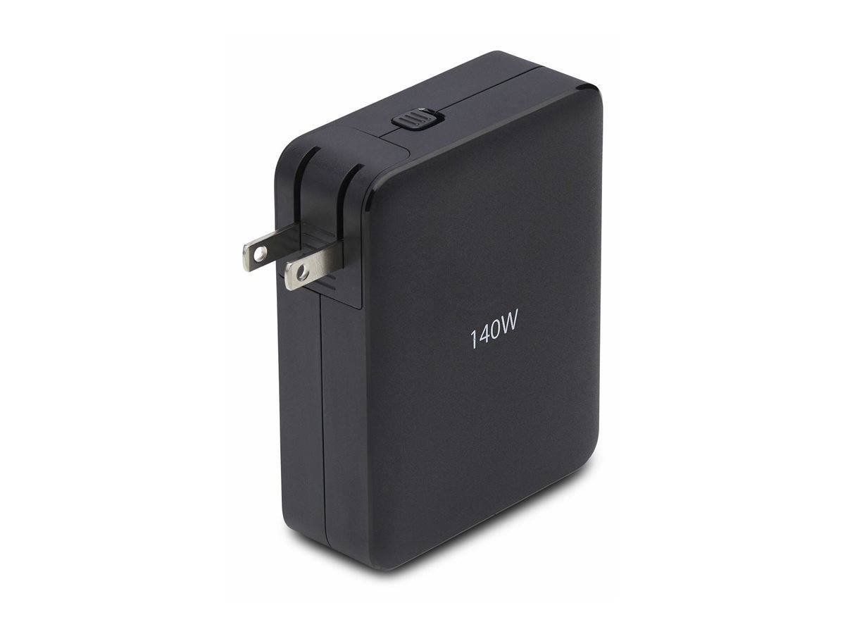 StarTech.com 140W USB-C Wall Charger, USB-C/USB-A, PD GaN Power Adapter - Netzteil - GaN-Technologie - 140 Watt - 5 A -