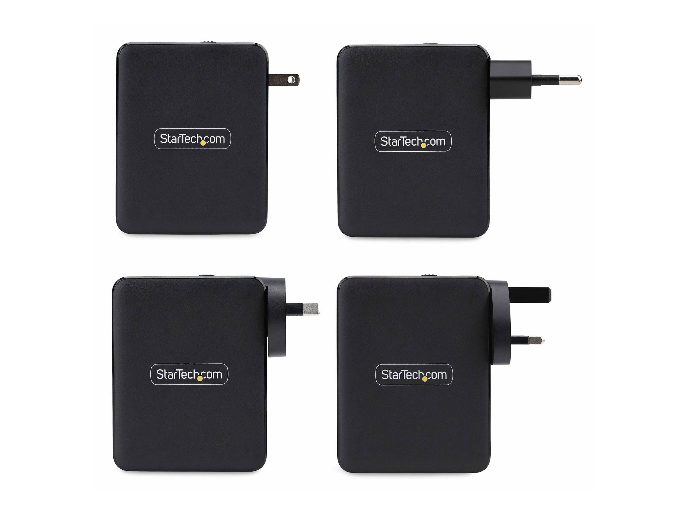 StarTech.com 140W USB-C Wall Charger, USB-C/USB-A, PD GaN Power Adapter - Netzteil - GaN-Technologie - 140 Watt - 5 A - Power Delivery 3.1 -
