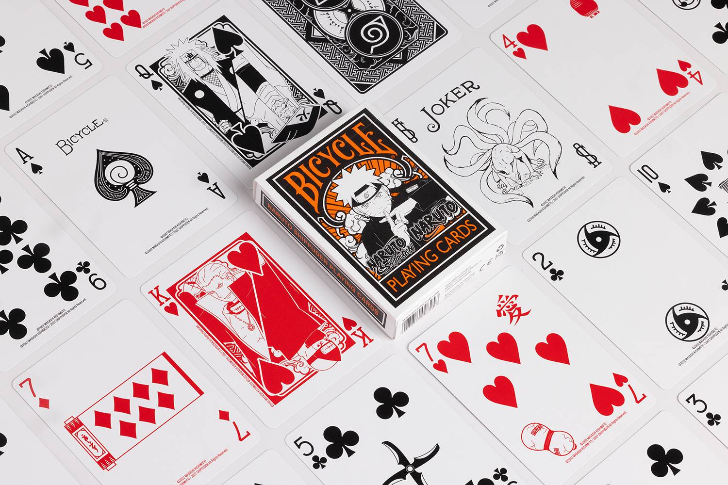 Bicycle® Kartendeck - Naruto Kartenspiel Spielkarten Pokerkarten