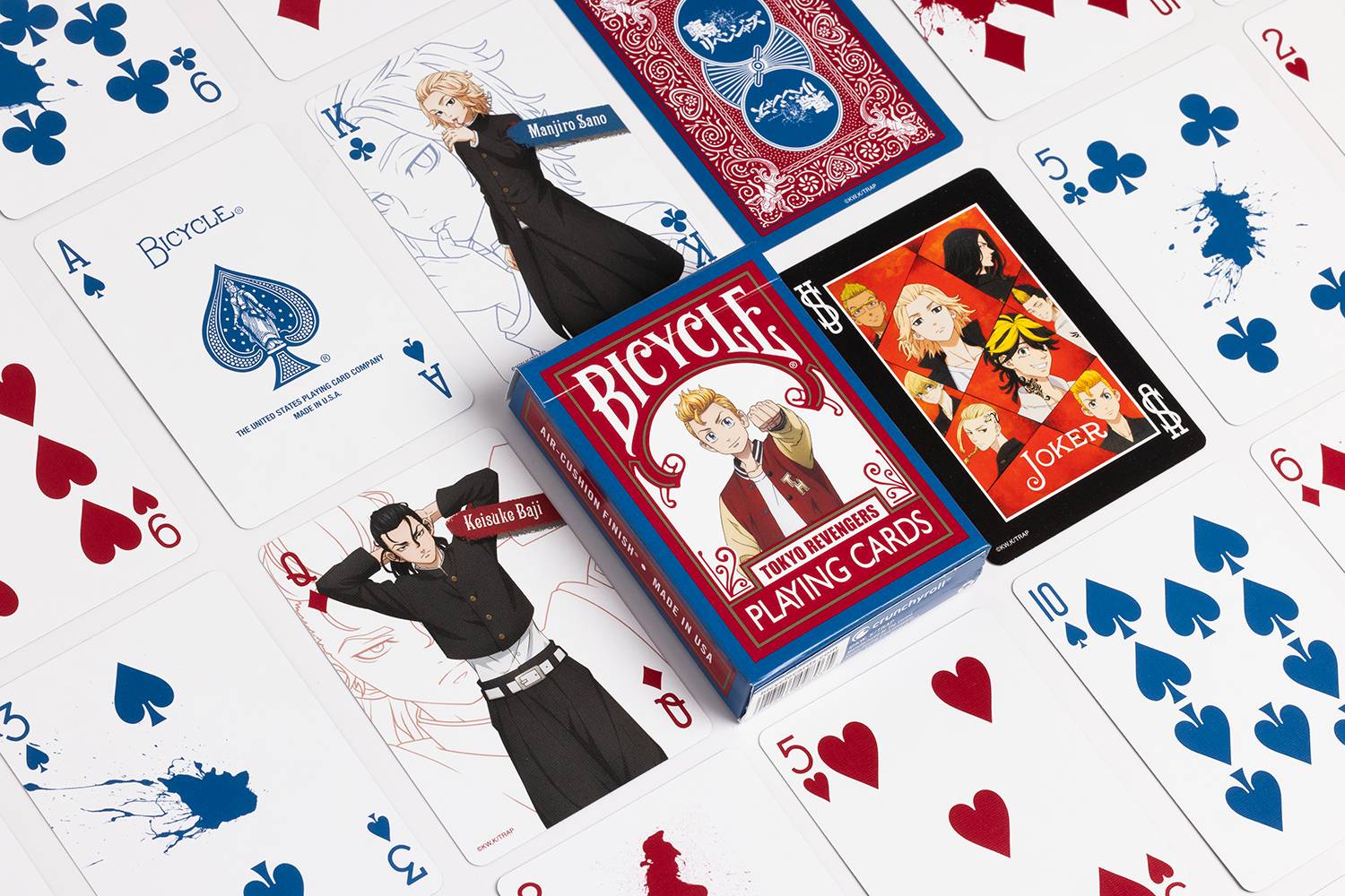 Bicycle® Kartendeck - Tokyo Revengers Kartenspiel Spielkarten Pokerkarten