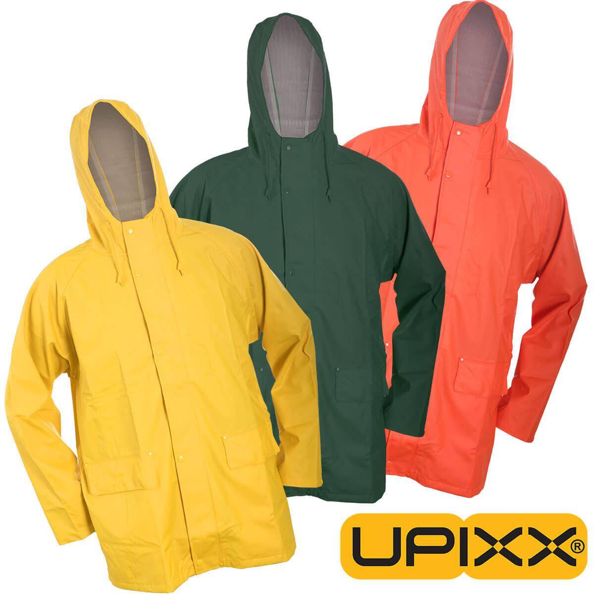 L+D PUplus Regenjacke Oliv Größe M