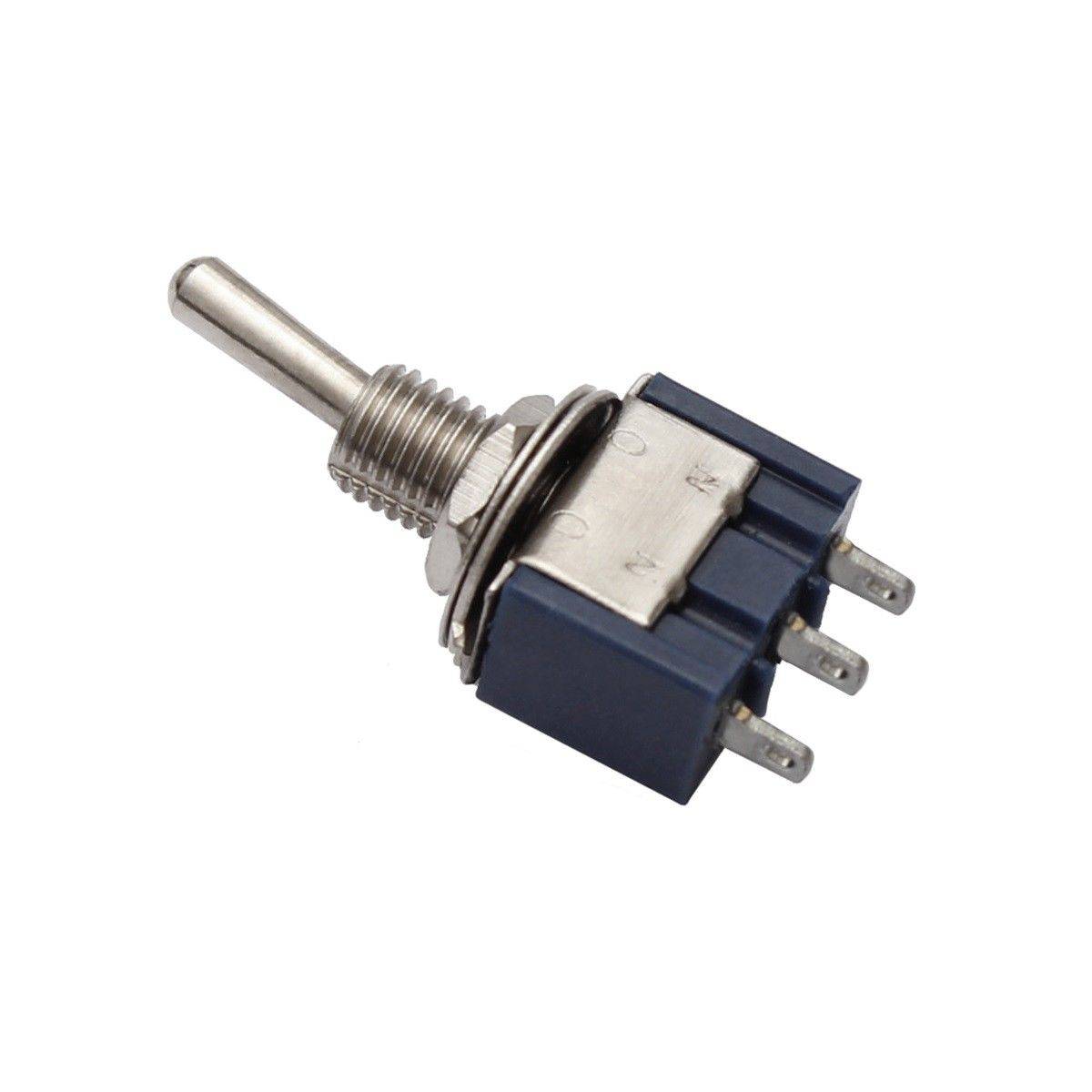 Miniatur Kippschalter Wippschalter Schalter 1xUM 125VAC 6A 3-polig 6mm Montageloch 1 Stück