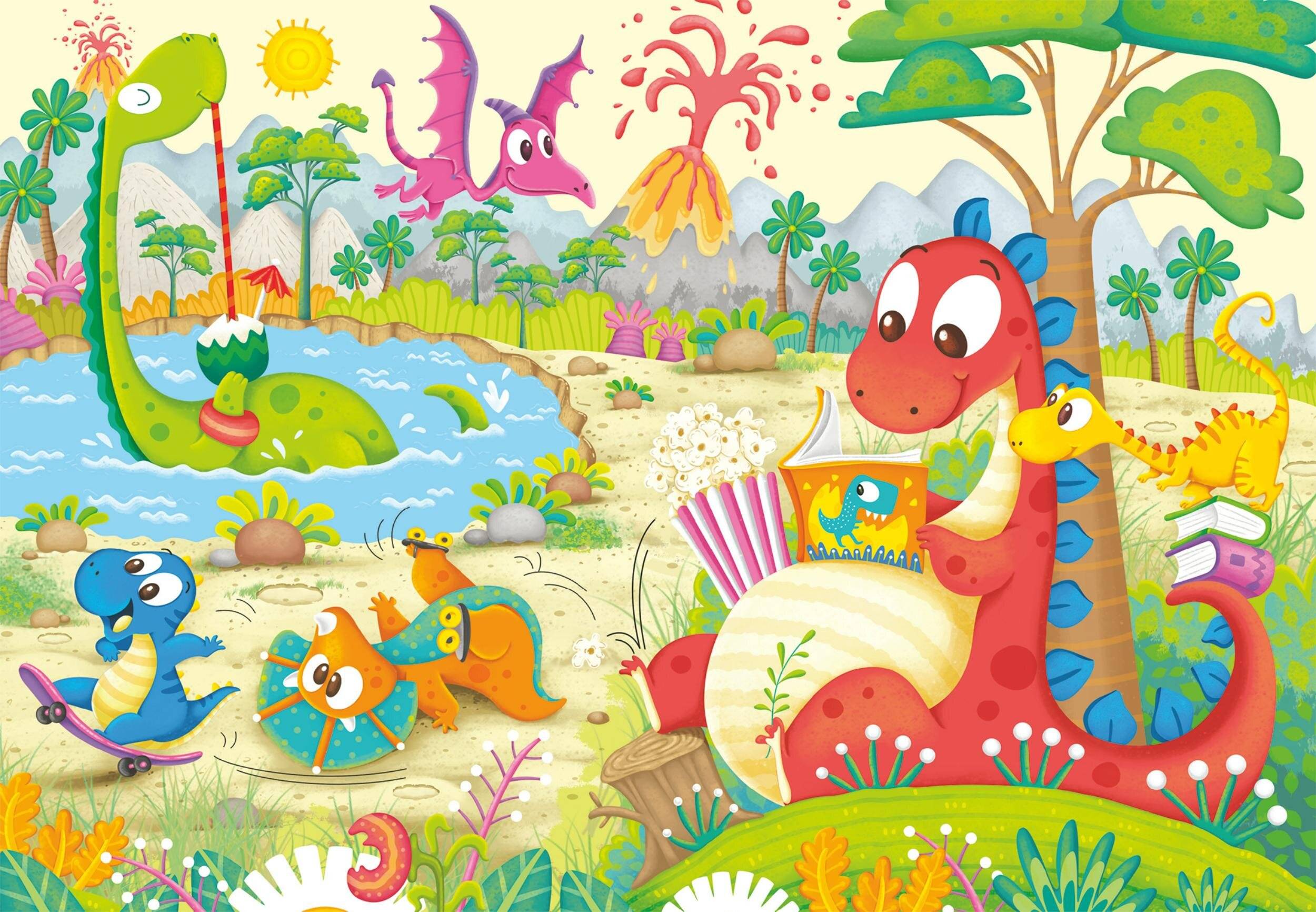 Ravensburger Ravensburger 05246 Puzzle Lieblingsdinos 212 Teile
