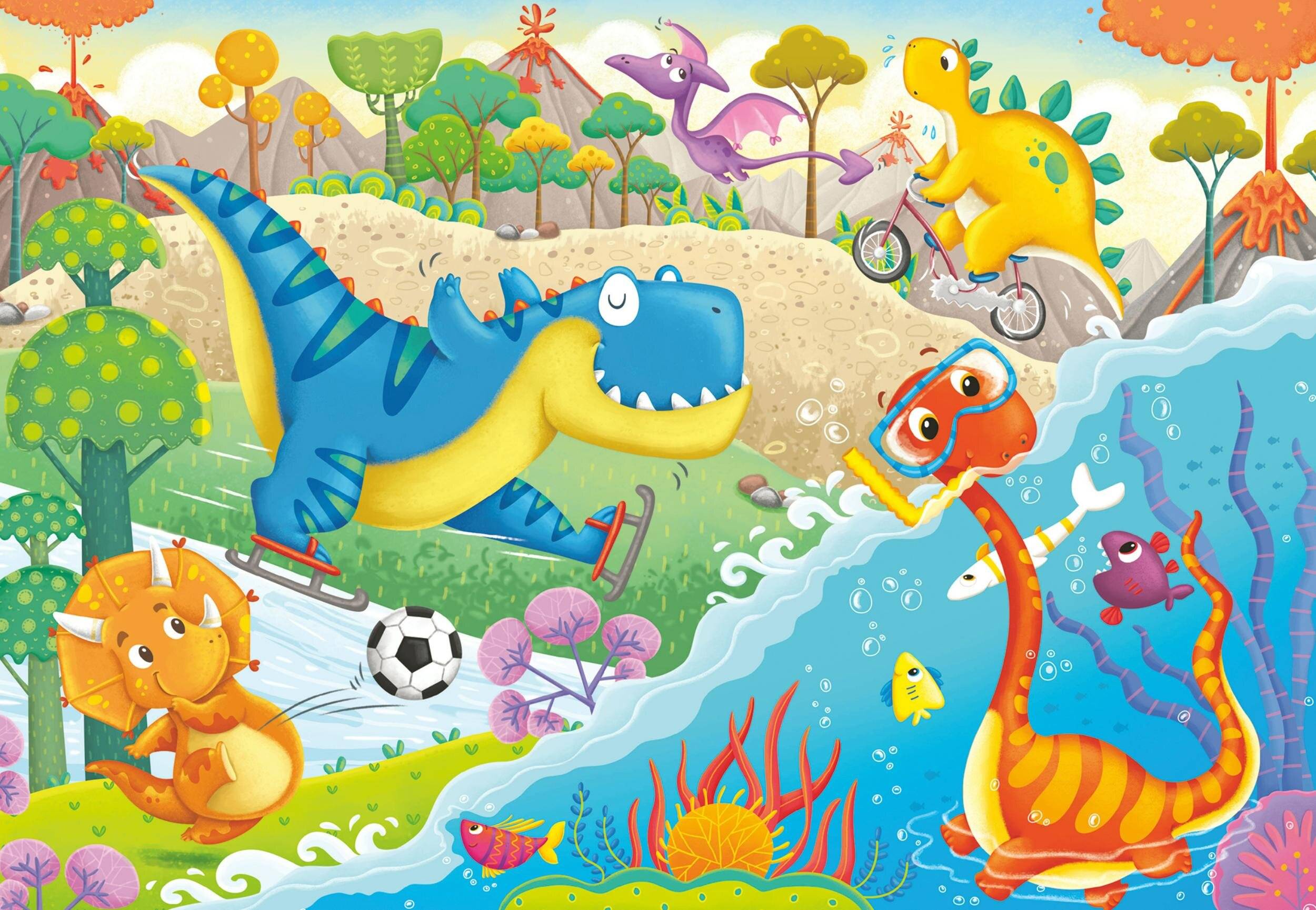 Ravensburger Ravensburger 05246 Puzzle Lieblingsdinos 212 Teile