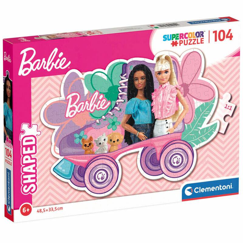 CLEMENTONI Barbie Konturenpuzzle 104 Teile