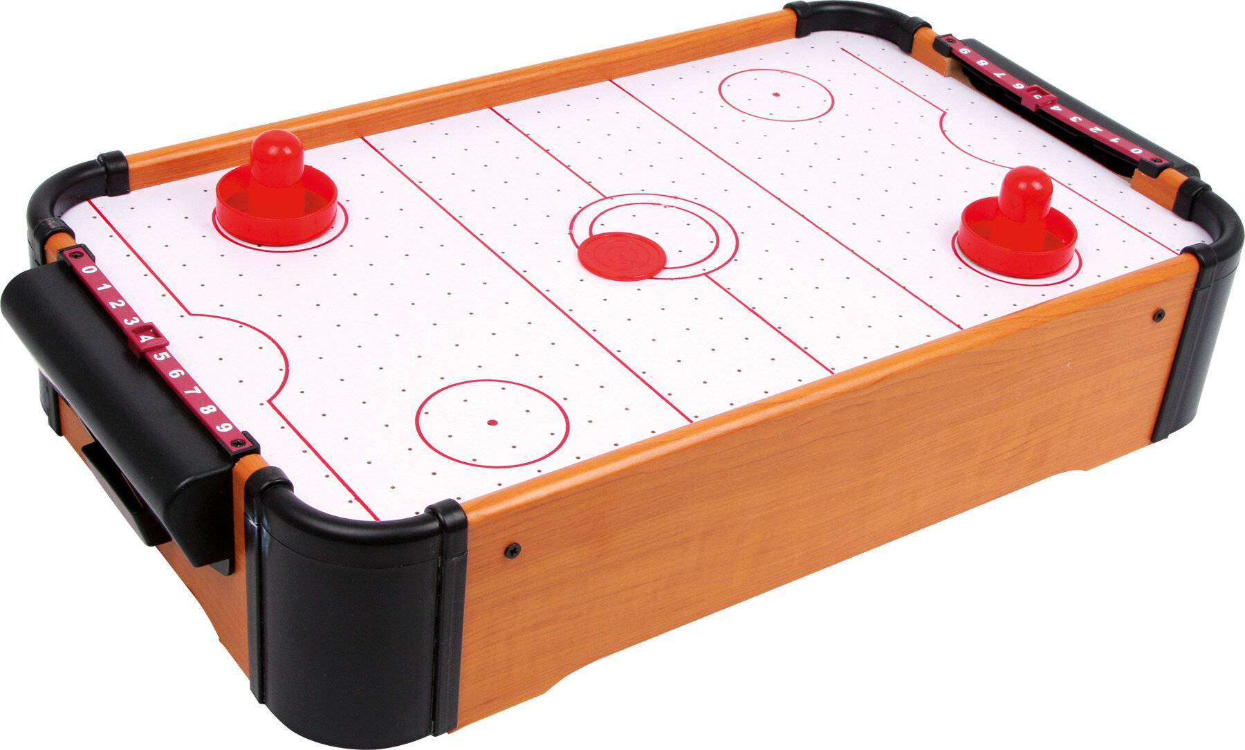 small Foot Tisch-Air-Hockey aus Holz und Kunststoff
