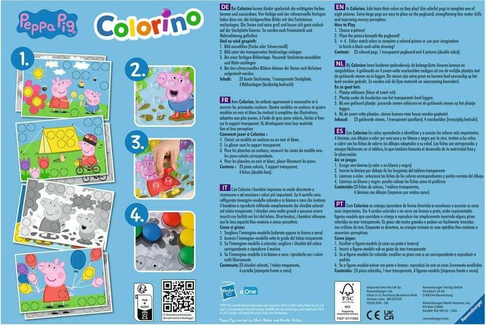 Ravensburger Ravensburger 20892 Peppa Pig Colorino