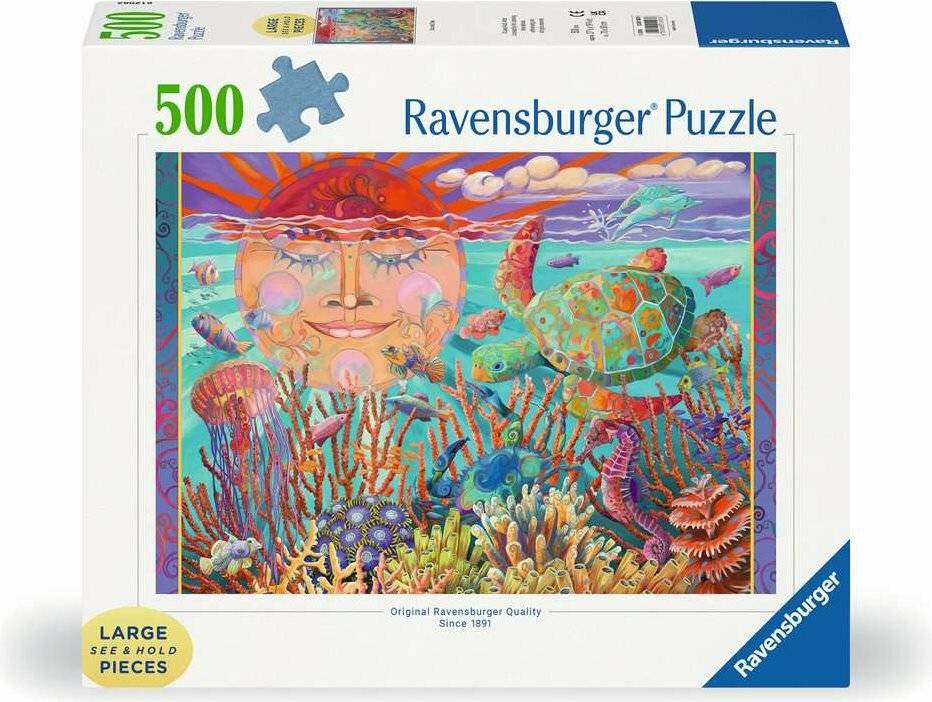 RAVENSBURGER Sonne und Meer Puzzle XXL 500 Teile