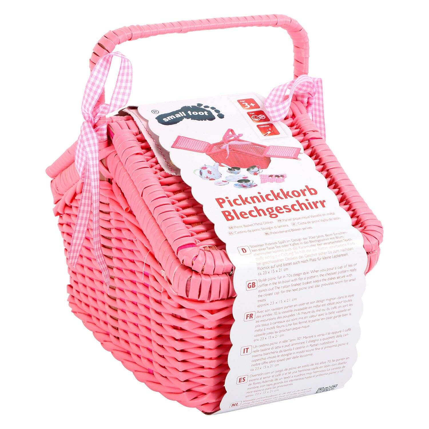 Picknickkorb Bunte Blumen
