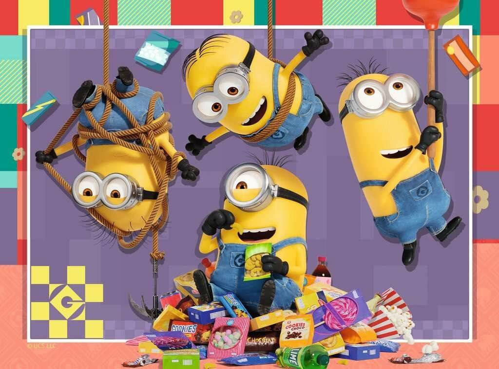 RAVENSBURGER Puzzle I, der Schurke 4, 4in1 ( 12, 16, 20, 24 Teile)