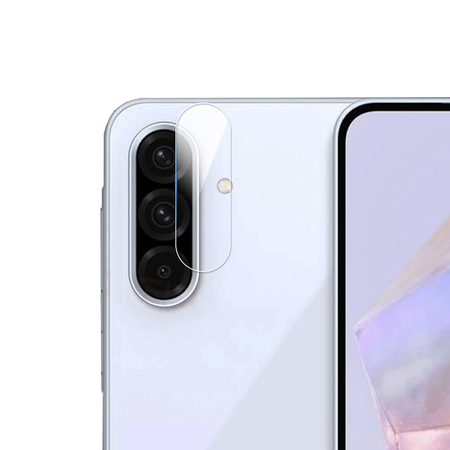 Für Samsung Galaxy A56 / A36 Schutz Hart Glas Kamera Komplettschutz Transparent