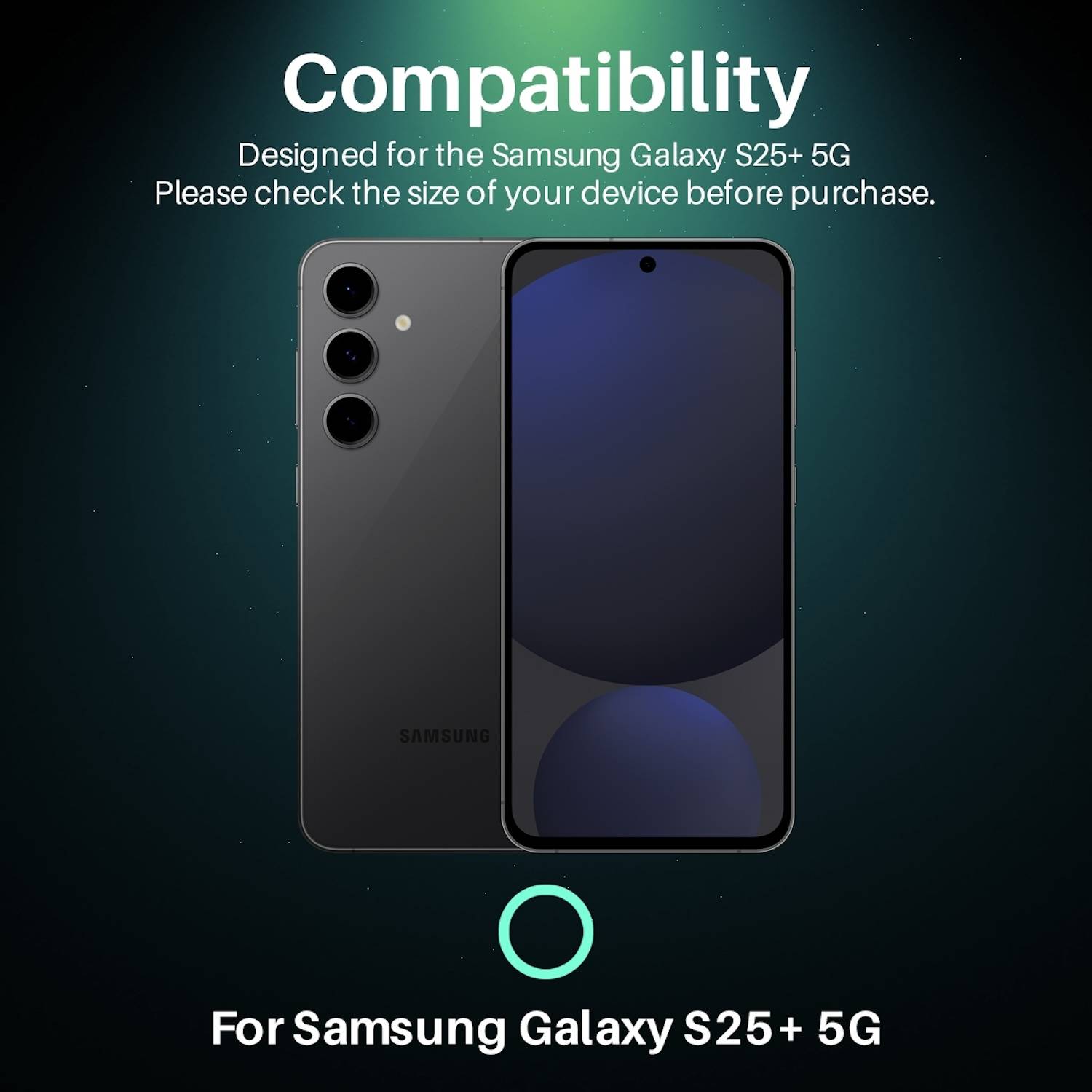 Für Samsung Galaxy S25 Plus Schutz Hart Glas Kamera Komplettschutz Transparent