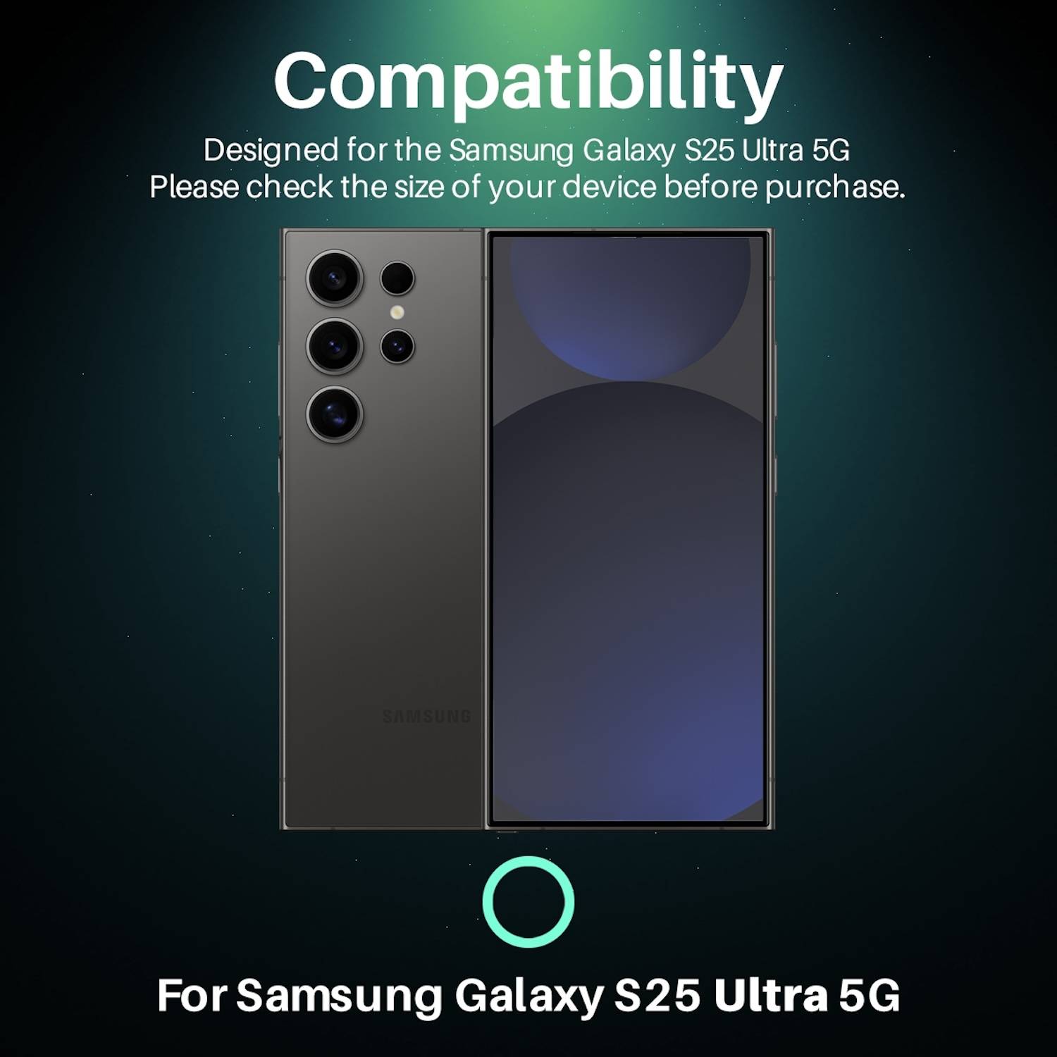 Für Samsung Galaxy S25 Ultra Schutz Hart Glas Kamera Komplettschutz Transparent