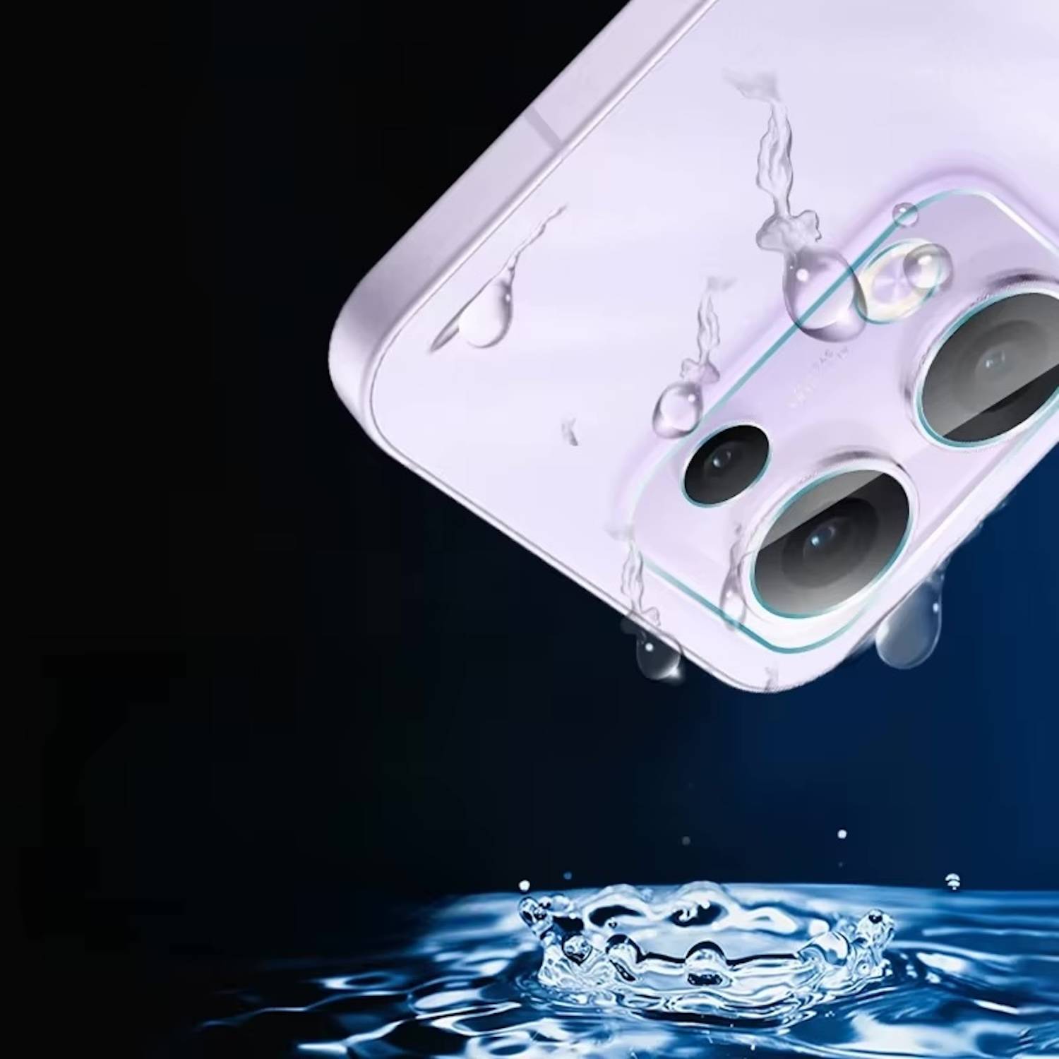 Für Oppo Reno 13 Pro 5G Schutz Hart Glas Back Kamera Komplettschutz Transparent