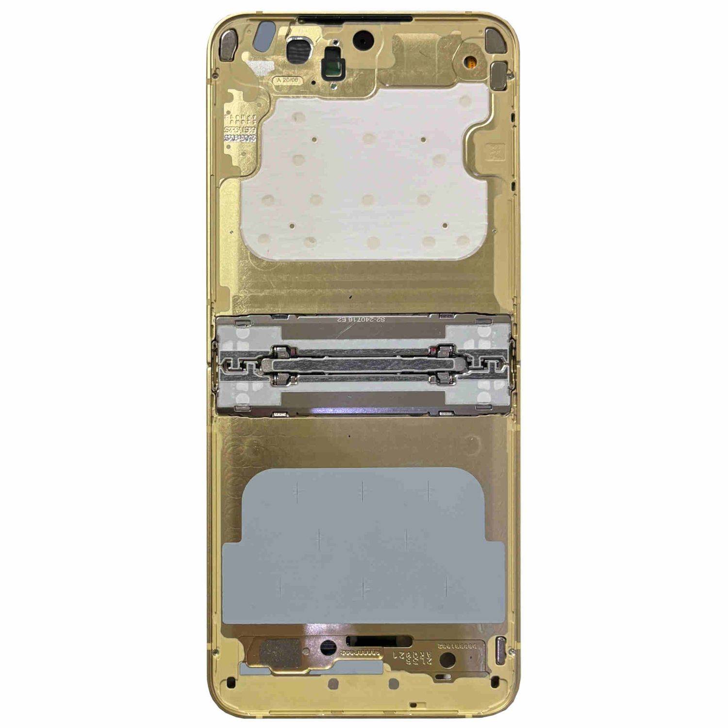 Samsung Display LCD Mittelrahmen für Galaxy Z Flip6 GH82-35016B Ersatzteil Gelb