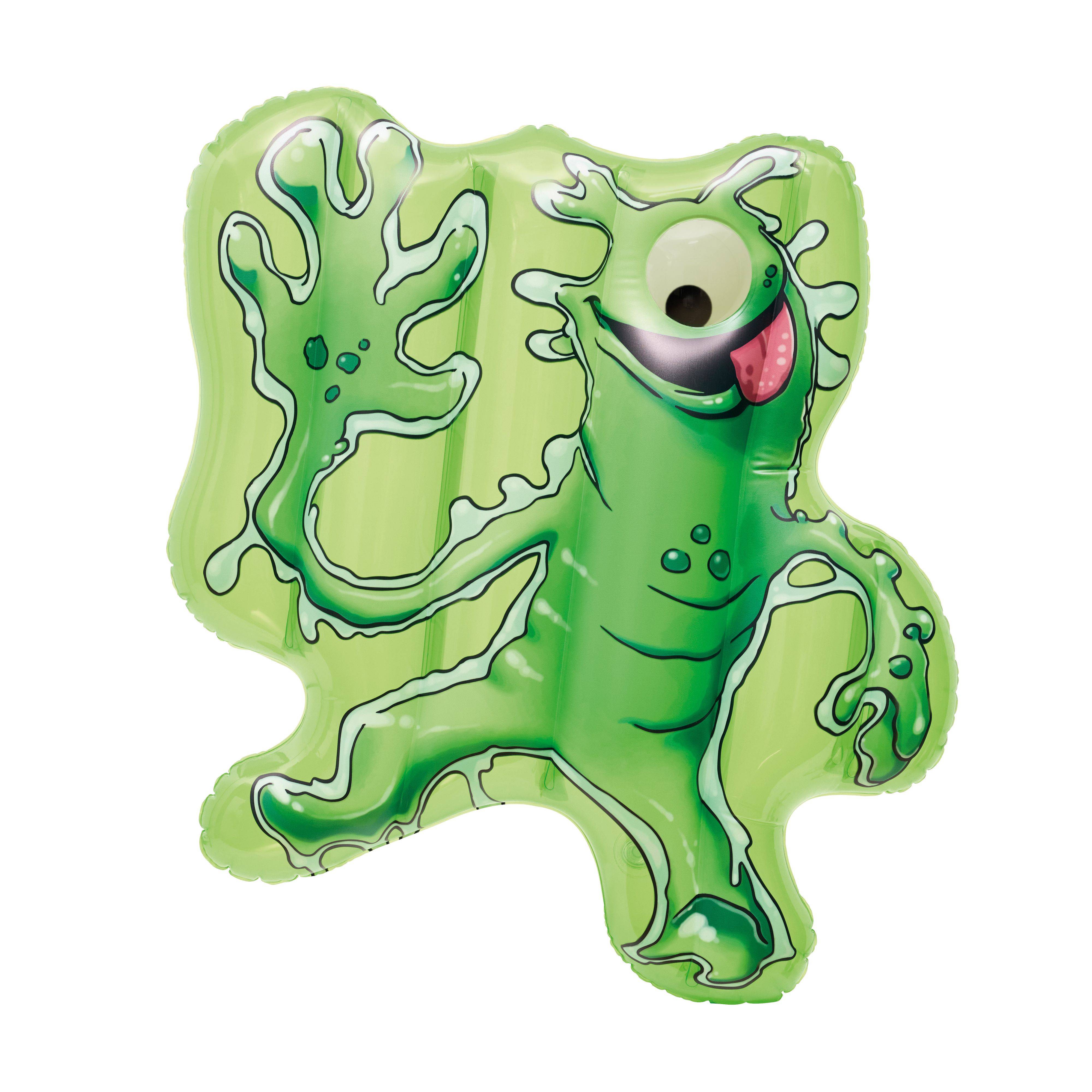 Happy People 16692 - Kinderluftmatratze - Ravensburger Monsterstarker Glibberklatsch (grün, 65x64x13cm)